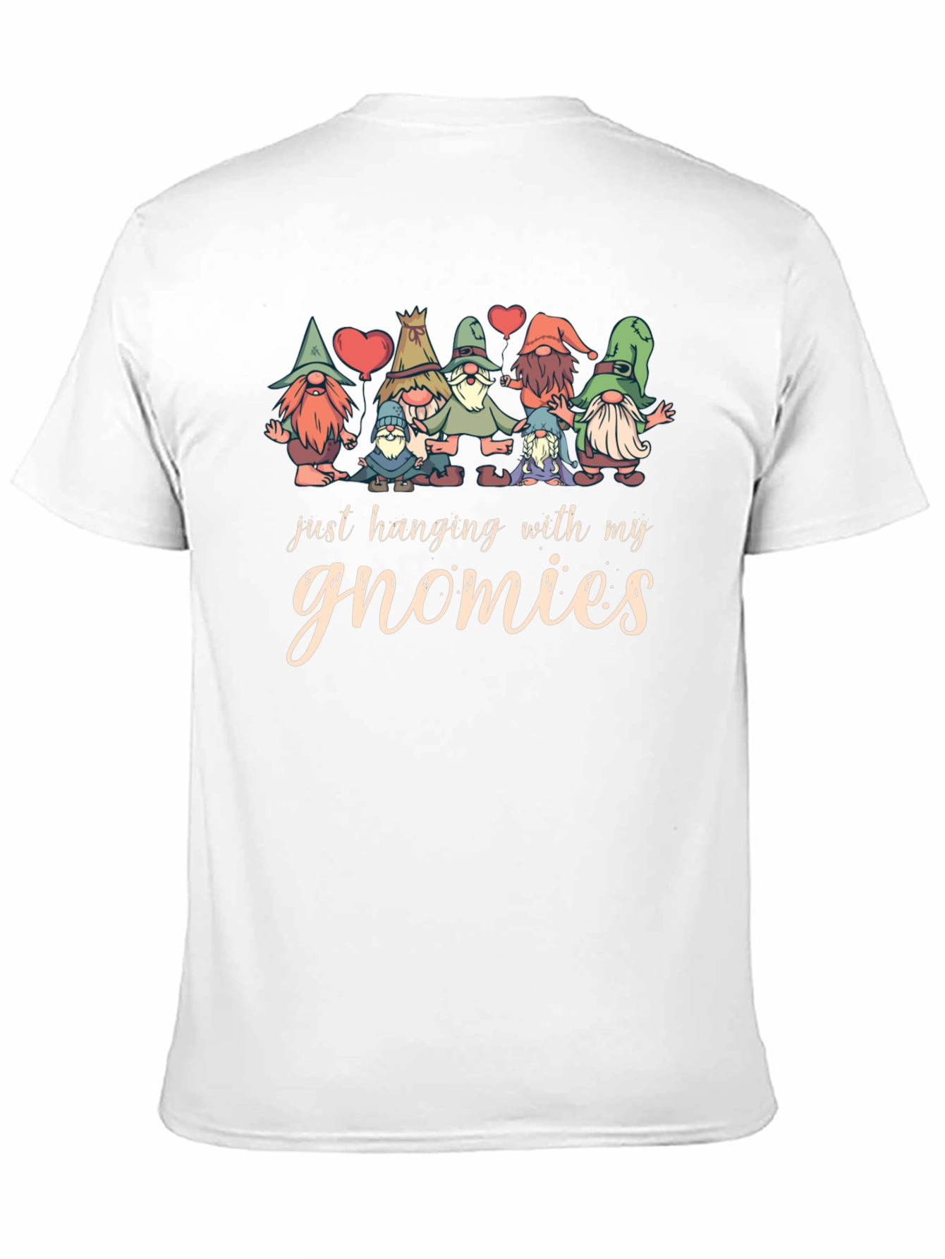 Black Gnomies Graphic T-Shirt - Fun Novelty Tee view 11
