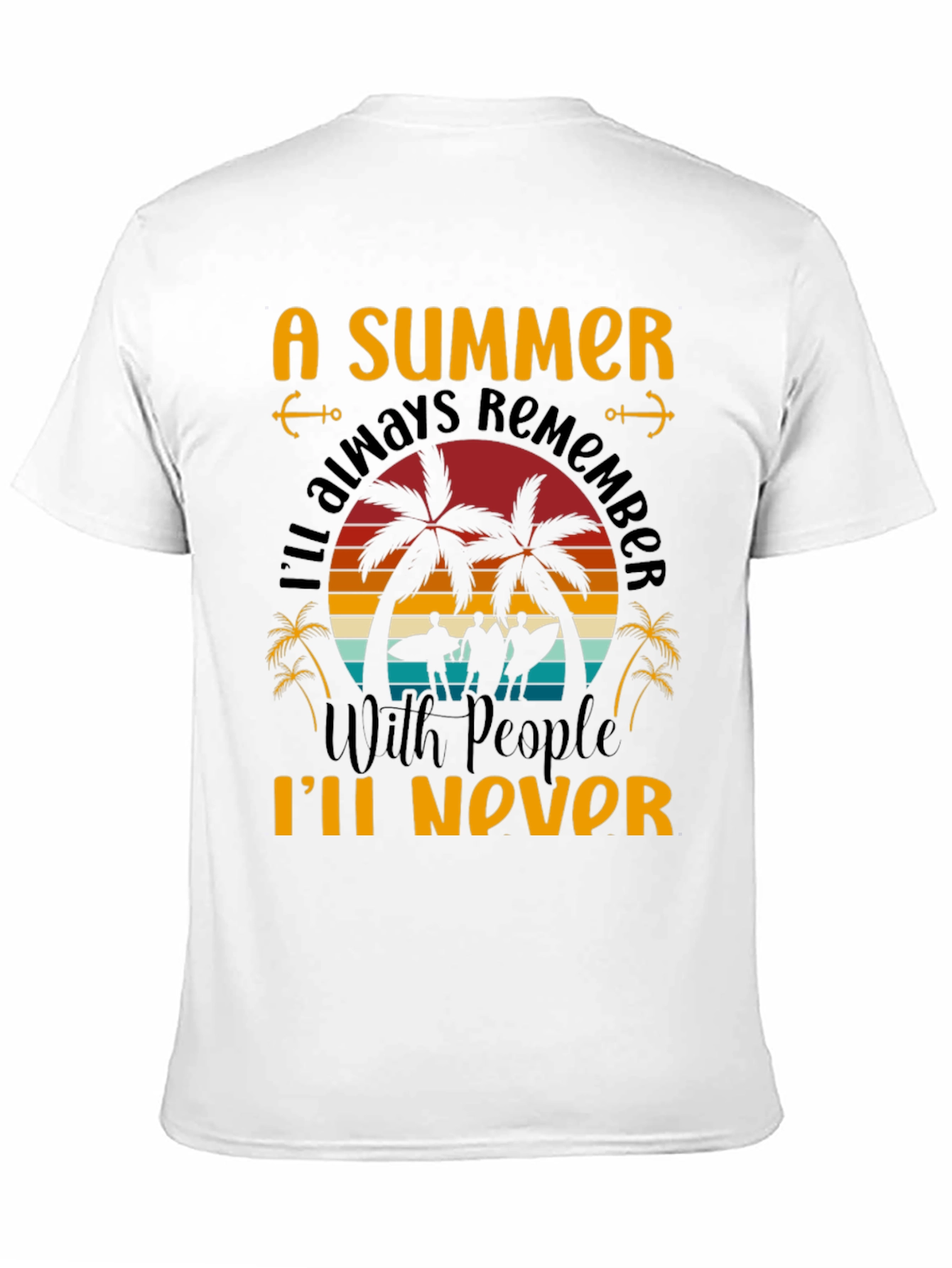Black A Summer to Remember Graphic T-Shirt view 11