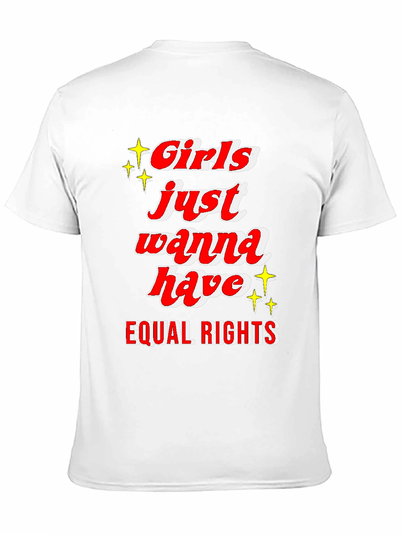Black Girls Just Wanna Have Equal Rights T-Shirt view 11