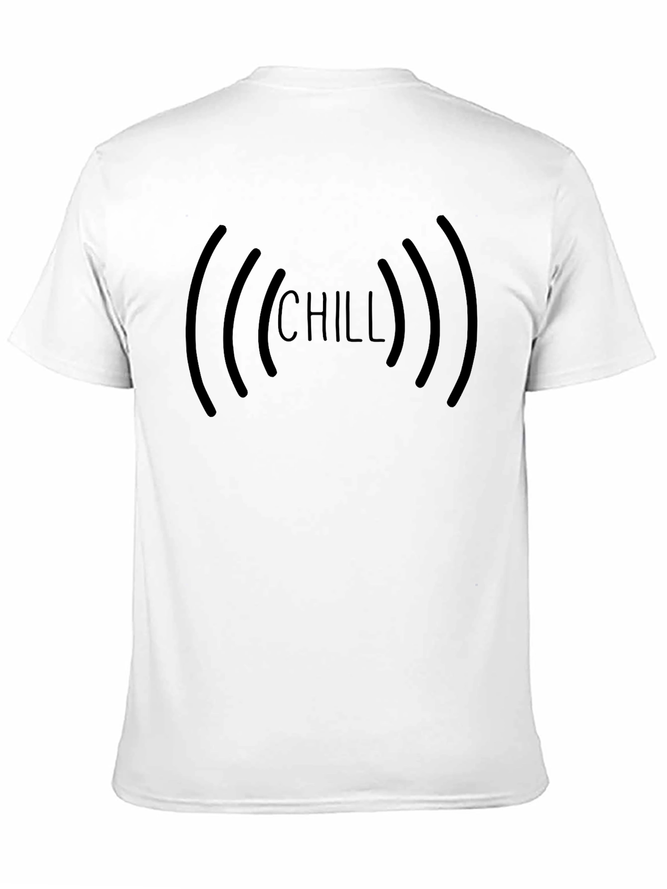 Black Chill Vibes Graphic Tee - Relaxed Style view 11