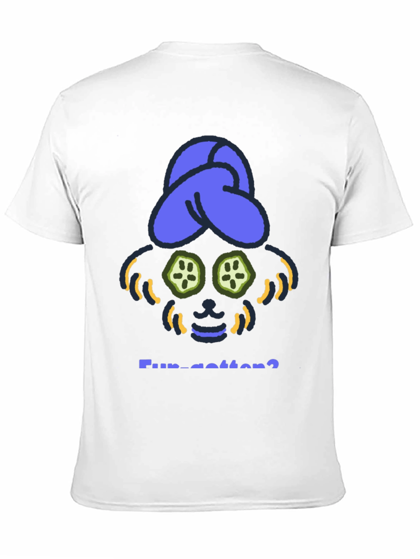 Black Fun-gotten? Spa Day T-Shirt view 11