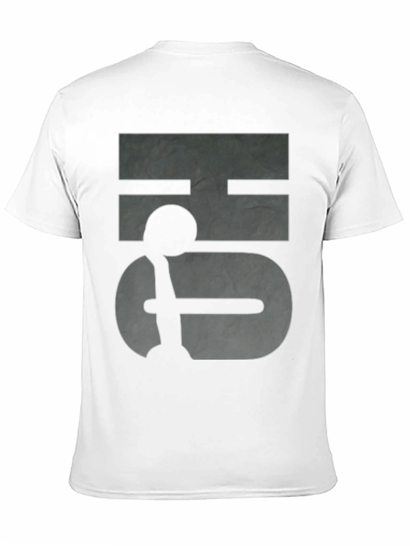 Black Abstract Graphic Print Black T-Shirt view 11