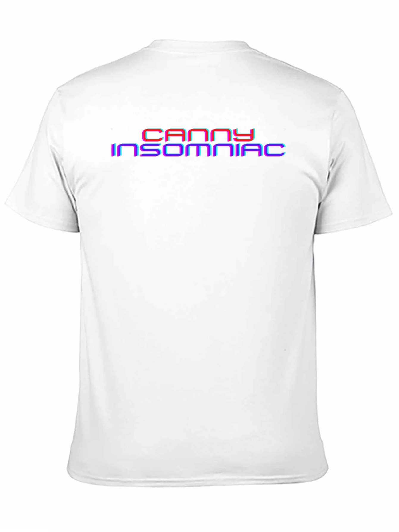 Black Canny Insomniac Graphic Tee - Black Cotton Blend Shirt view 11