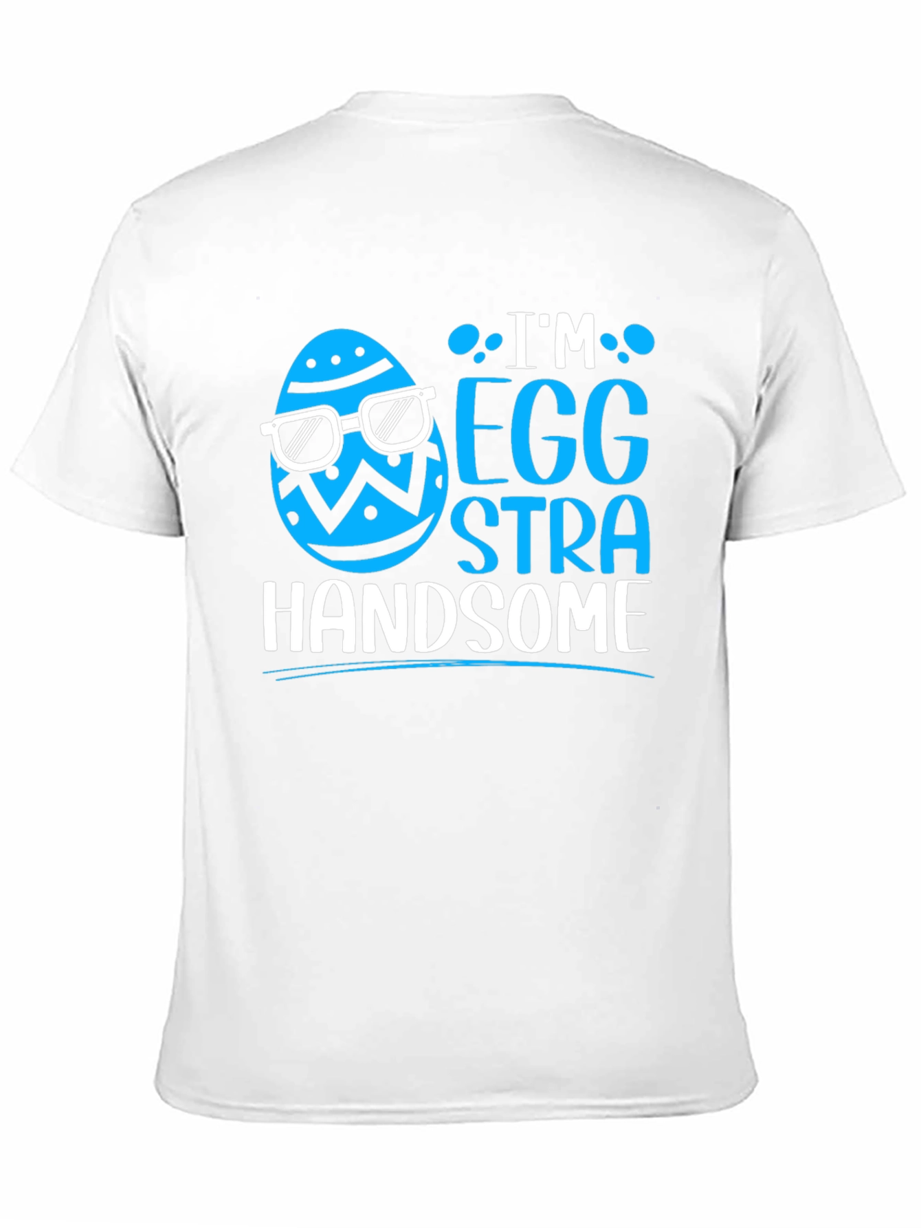 Camiseta Hombre "Egg-Stra Handsome" Pascua