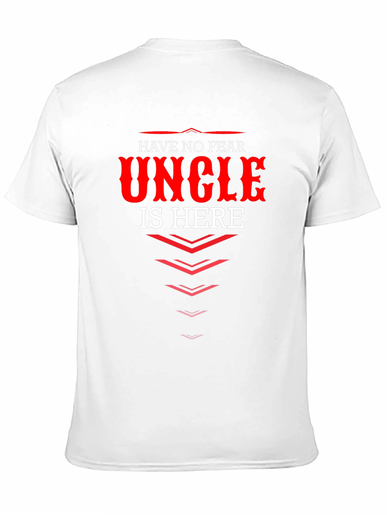Black Funny Uncle T-Shirt - Have No Fear view 11