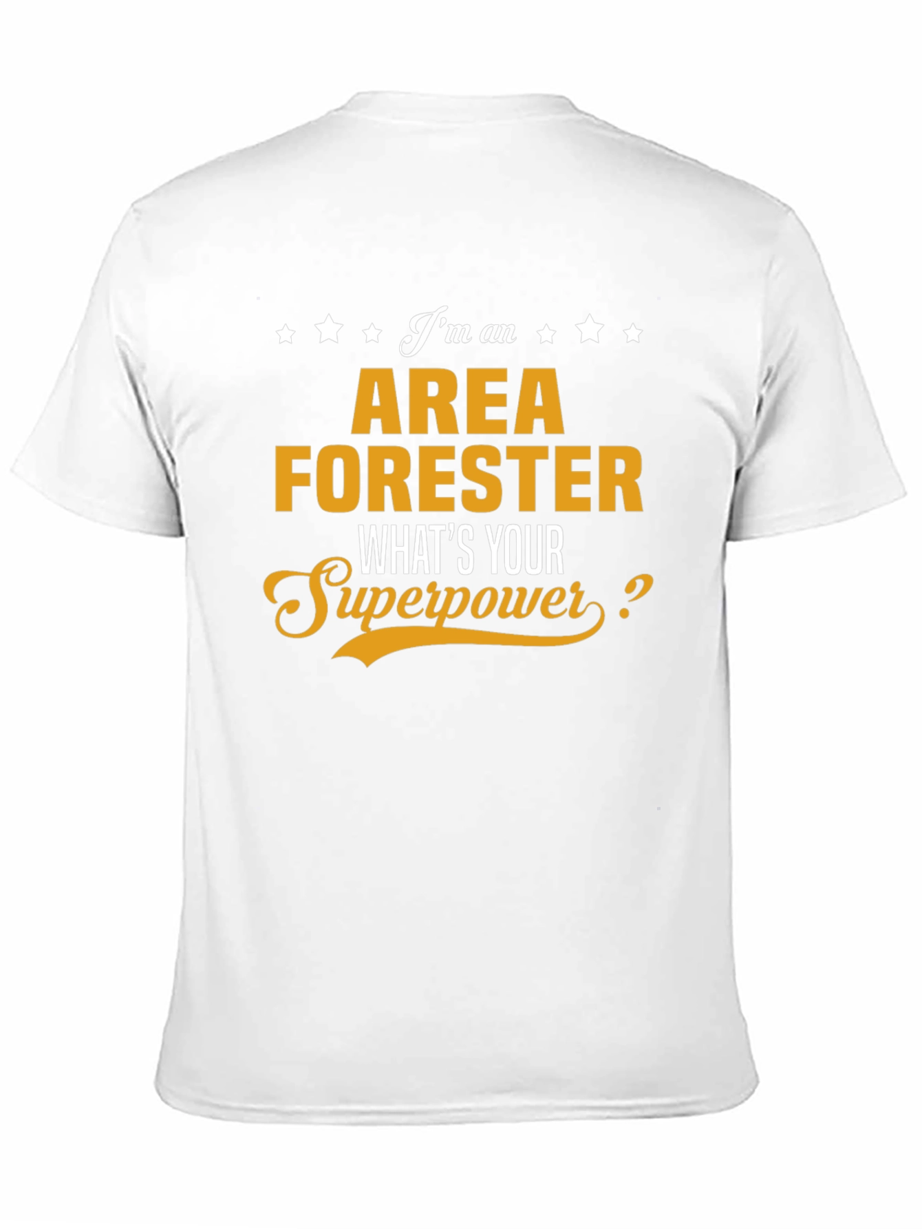 Black Area Forester Superpower T-Shirt view 11