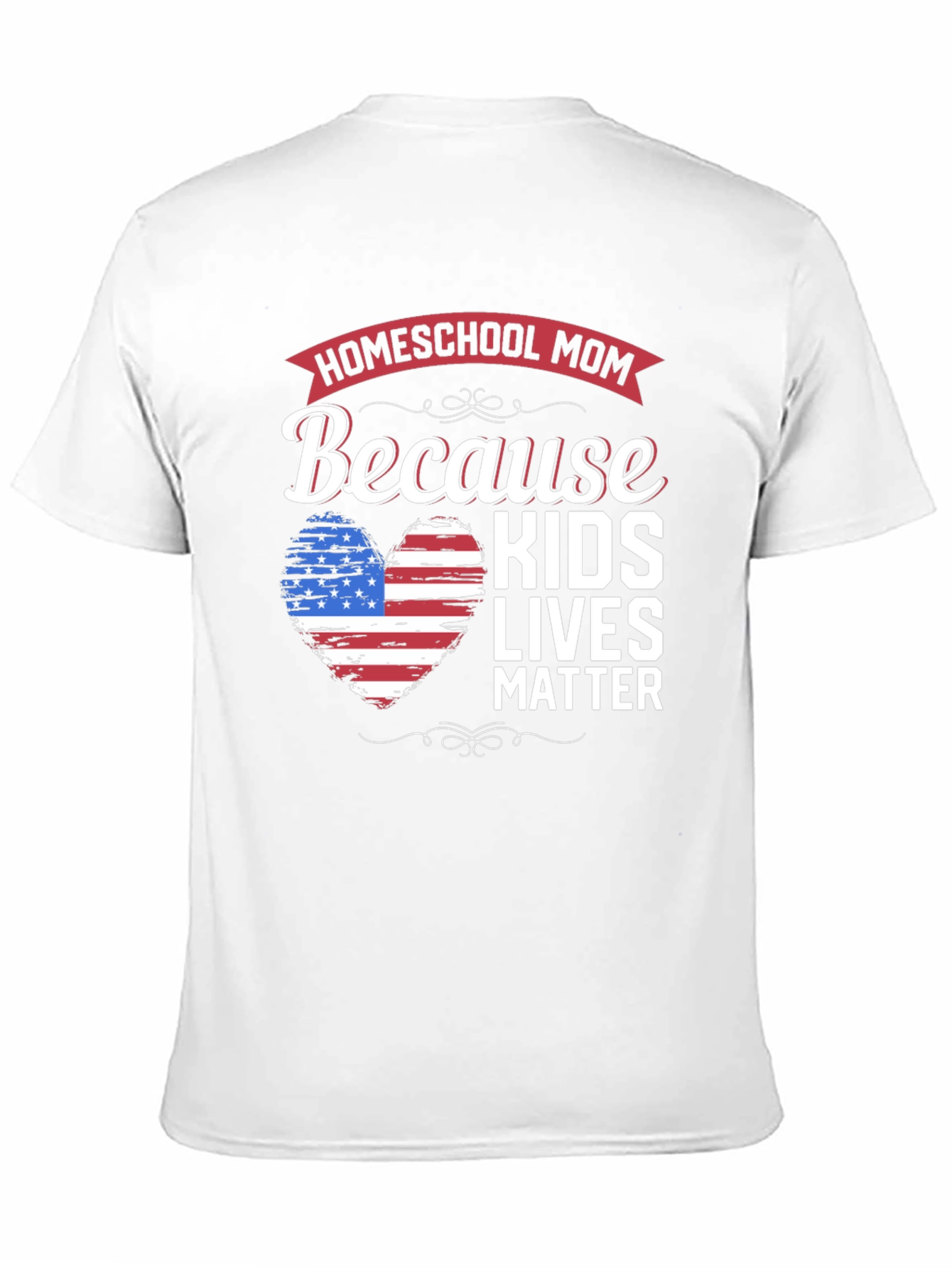 Black Homeschool Mom Kids Lives Matter T-Shirt view 11