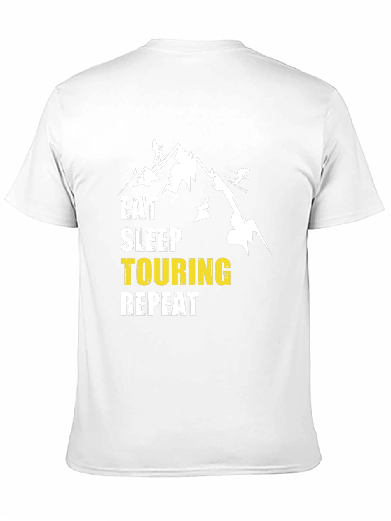 Black Eat Sleep Touring Repeat Graphic T-Shirt view 11