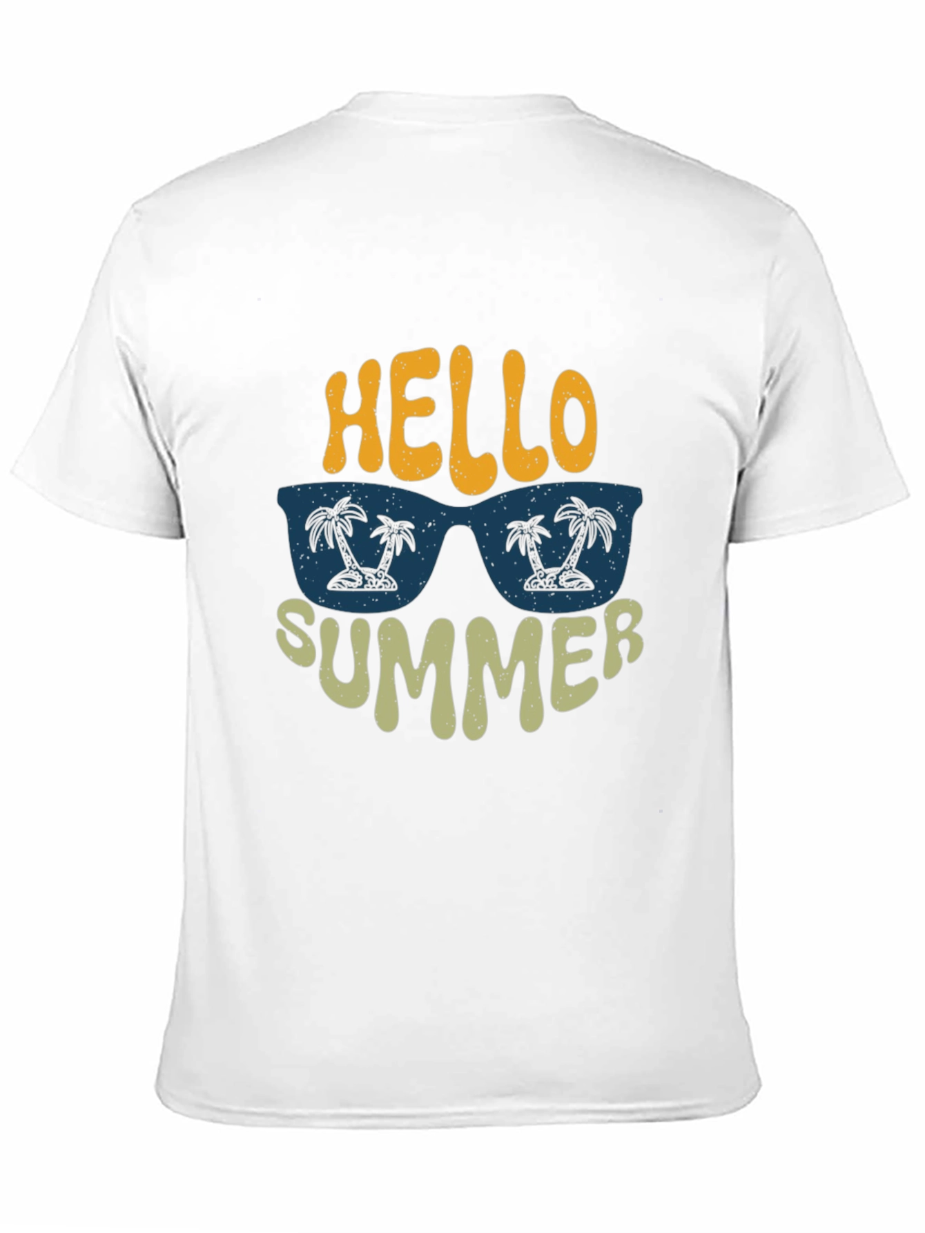 Black Hello Summer Graphic Tee view 11