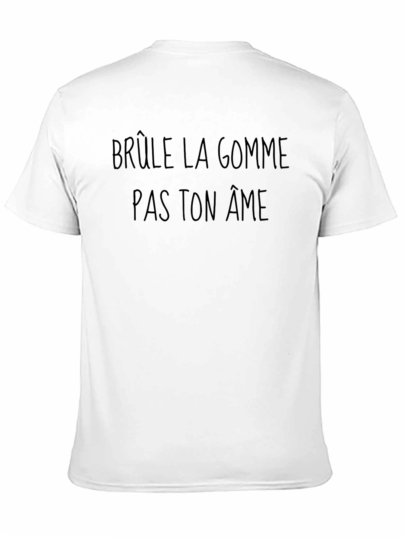 Black Black T-Shirt: Burn Rubber, Not Your Soul view 11