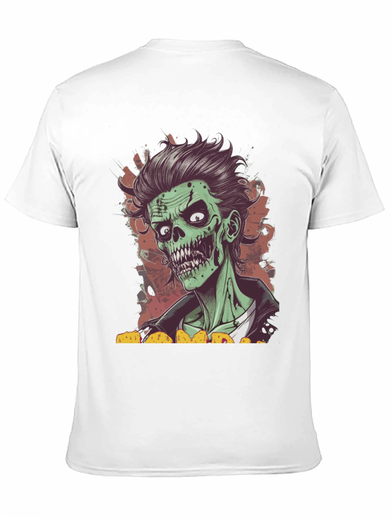 Black Zombie Taco Lover T-Shirt - Spooky Graphic Tee view 11