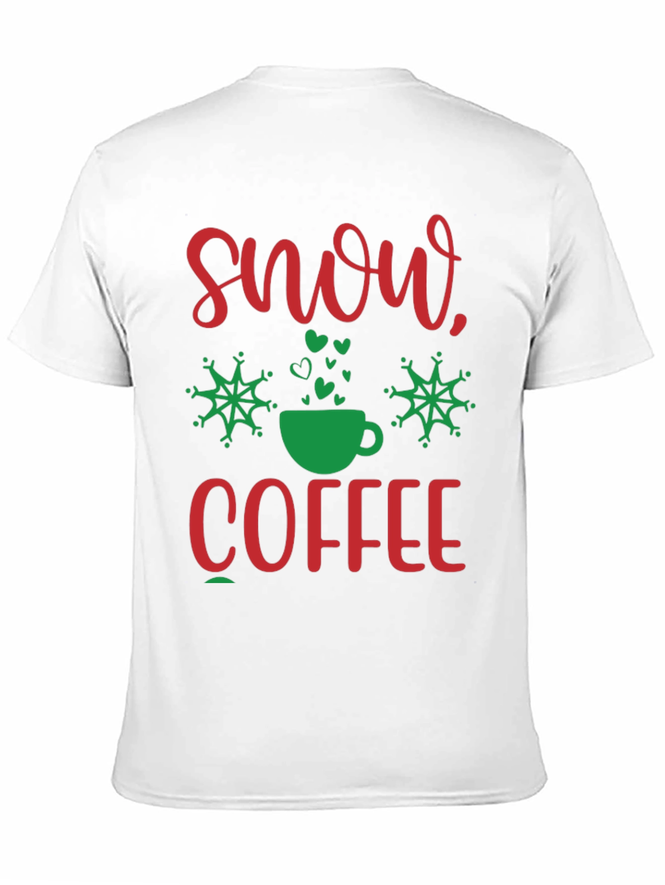 Black Snow Coffee Graphic Tee view 11