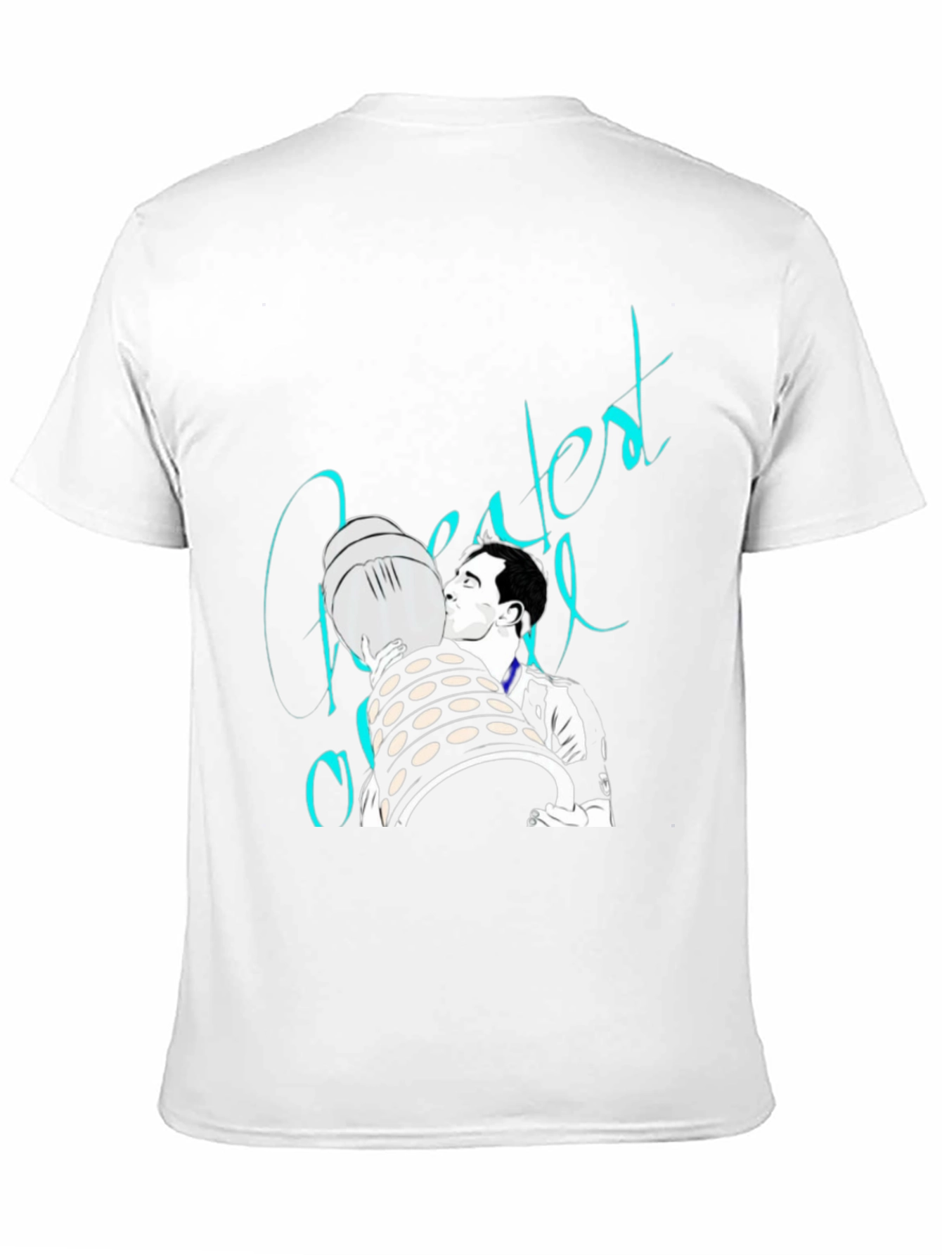 Black Greatest Of All Time Graphic Tee view 11