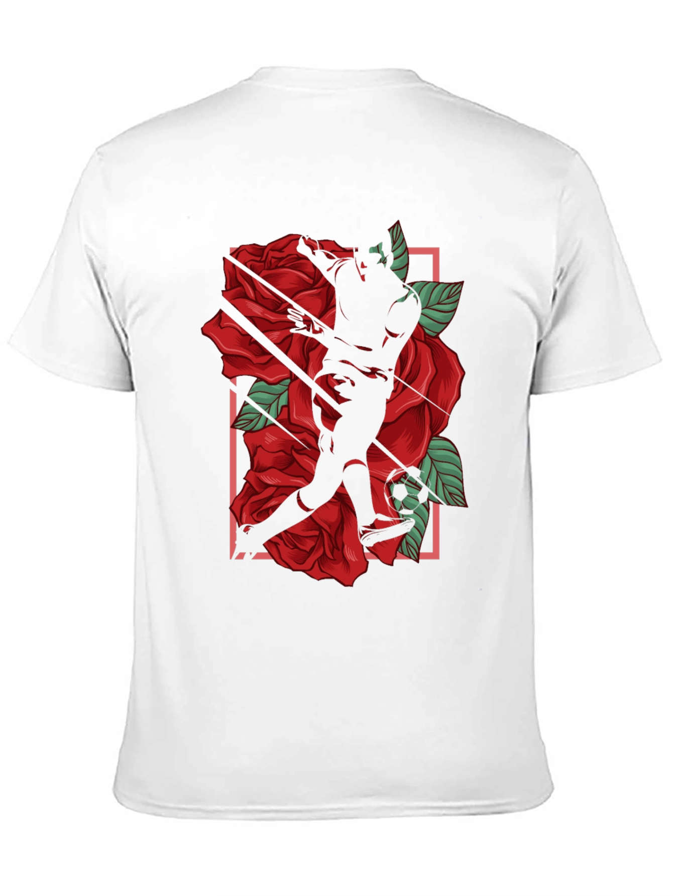 Black Rose Baseball Graphic T-Shirt view 11