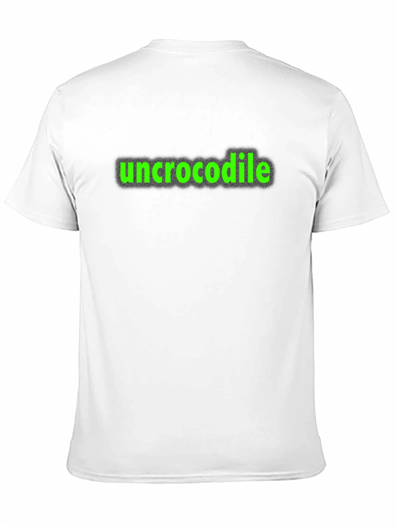 Black Uncrocodile Graphic Tee - Black Casual T-Shirt view 11