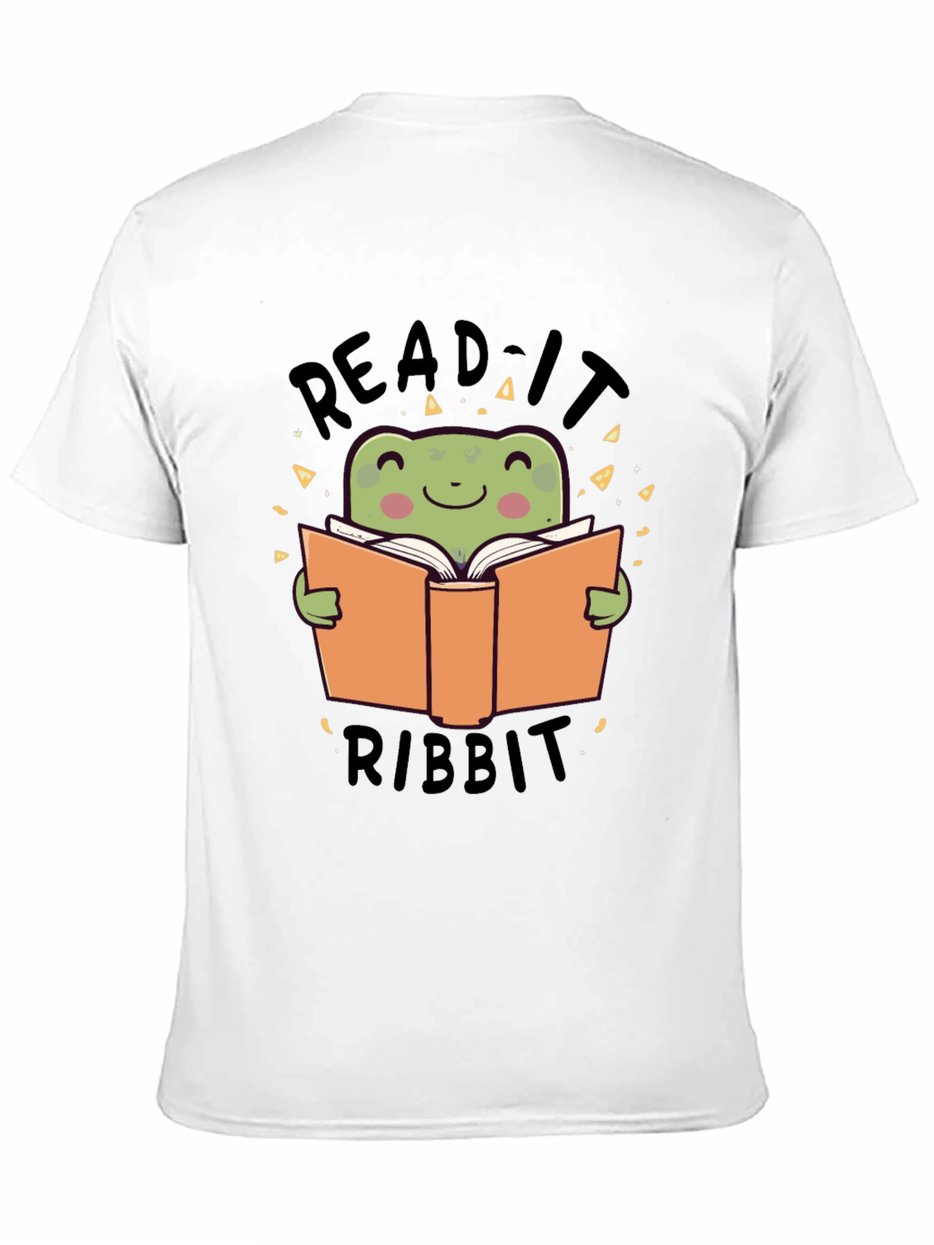 Read It Ribbit T-Shirt - Funny Frog Lover Tee - 11