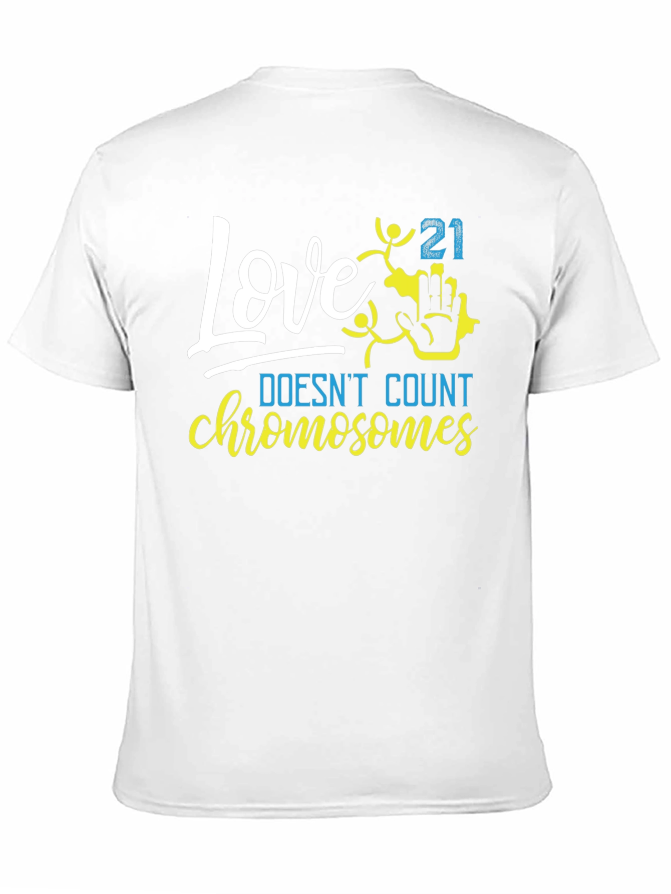 Black Love Doesn't Count Chromosomes T-Shirt view 11