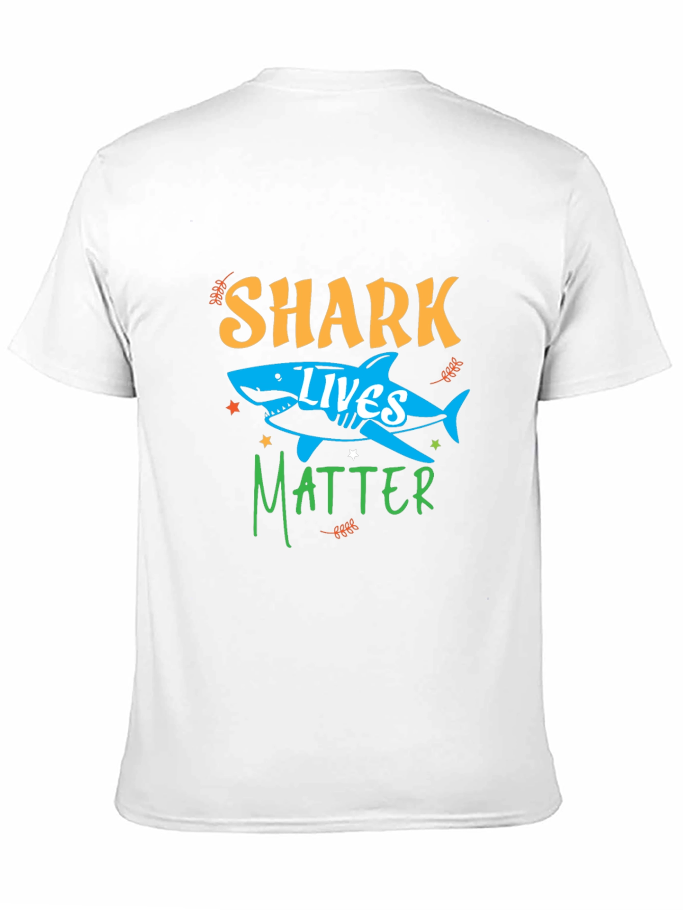 Black Shark Lives Matter Graphic Tee view 11