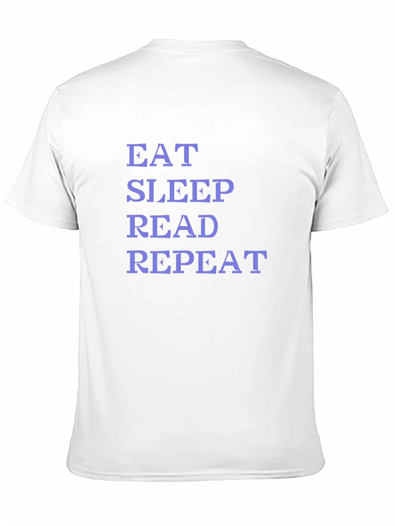 Black Eat Sleep Read Repeat T-Shirt - Black view 11