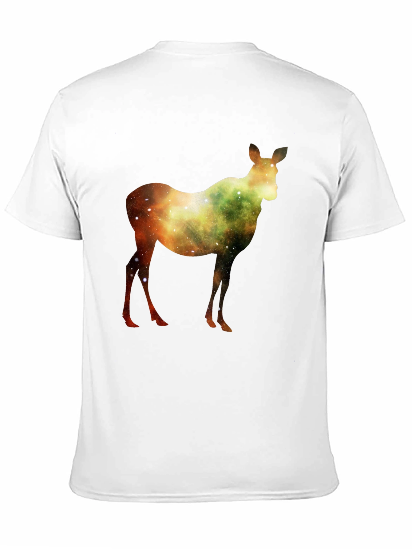 Black Galaxy Deer Graphic T-Shirt - Stylish & Unique view 11