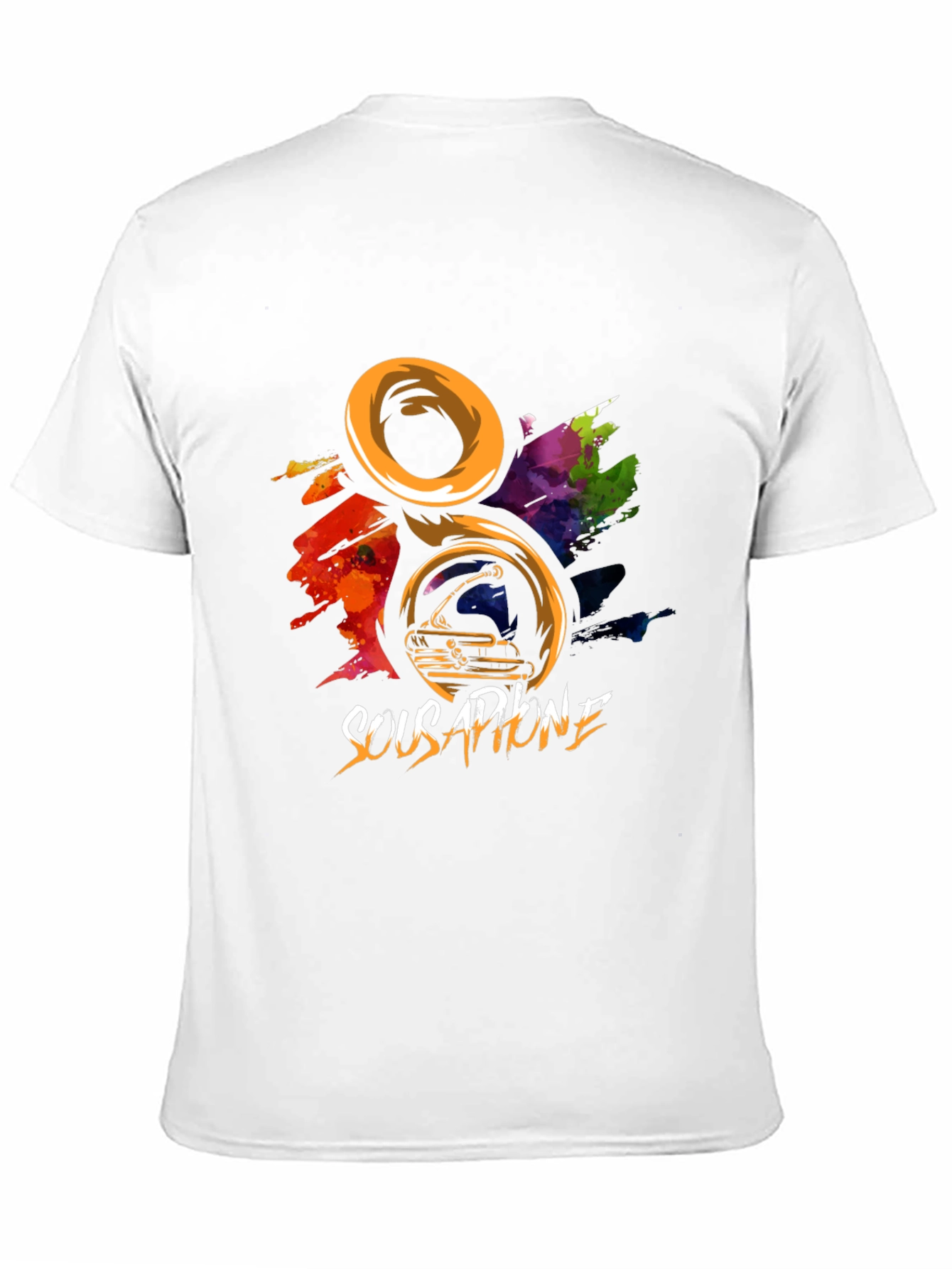 Black Sousaphone Graphic T-Shirt view 11