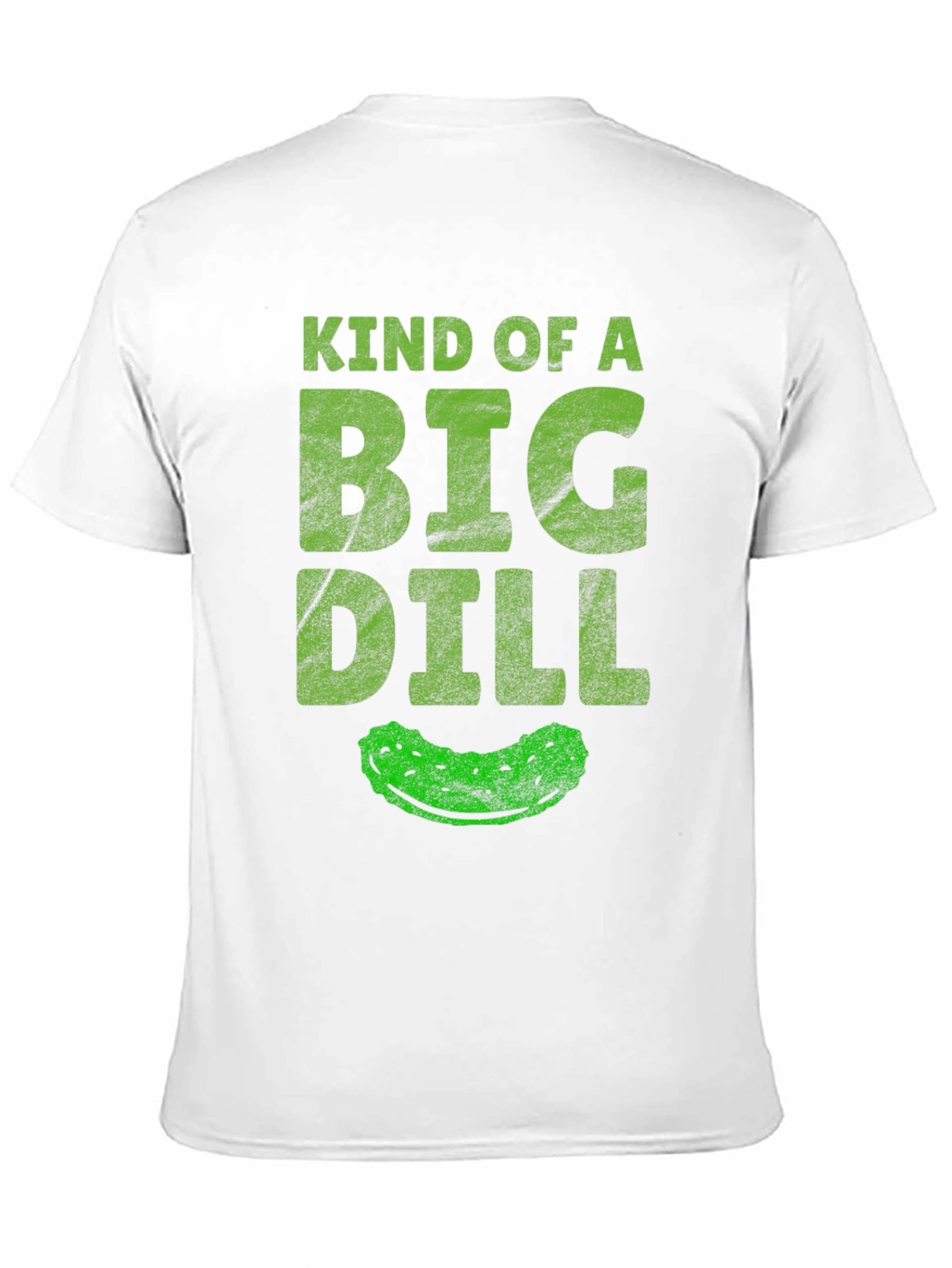 Black Kind of a Big Dill T-Shirt - Funny Pickle Tee view 11