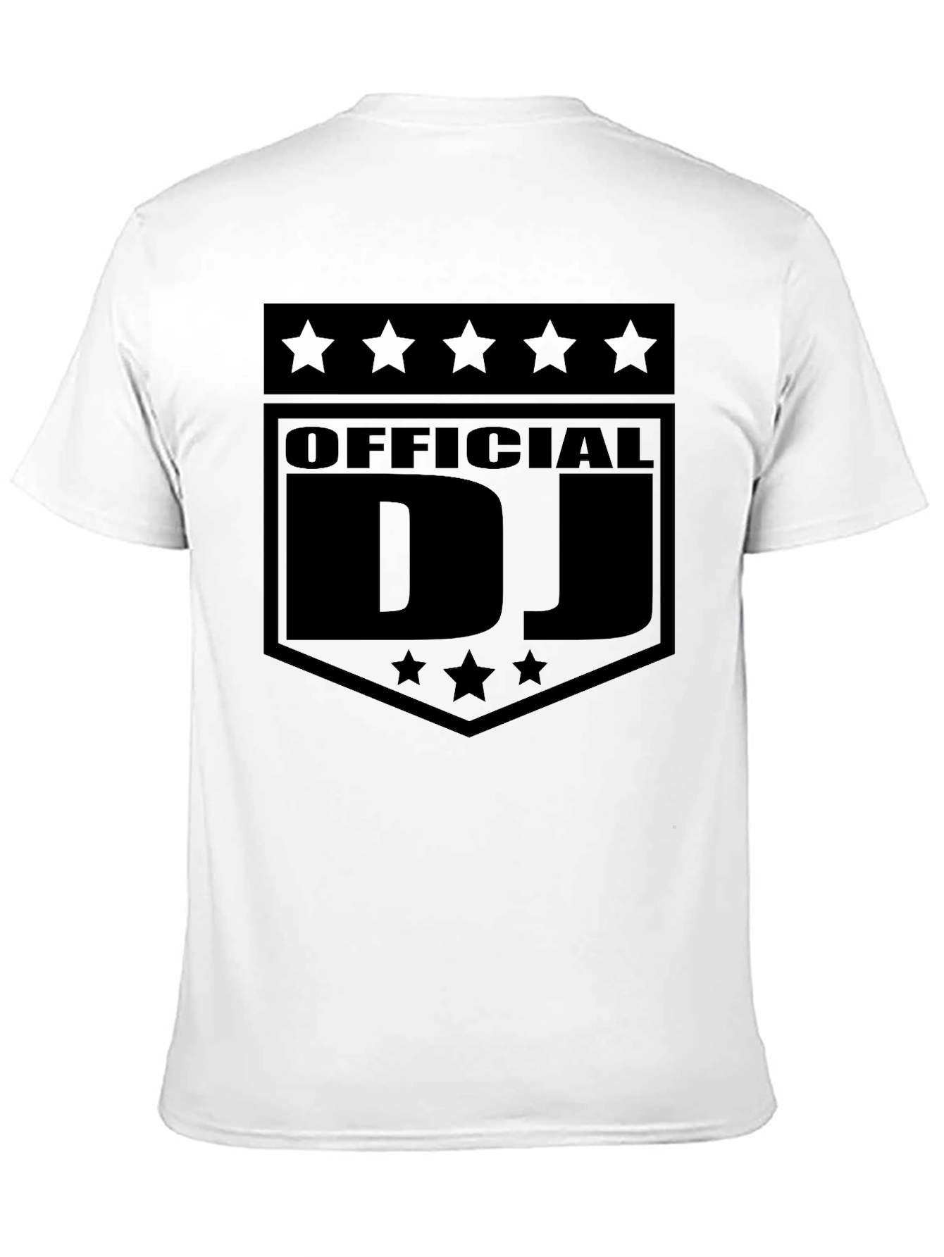Black Official DJ Star Graphic Tee - Black view 11