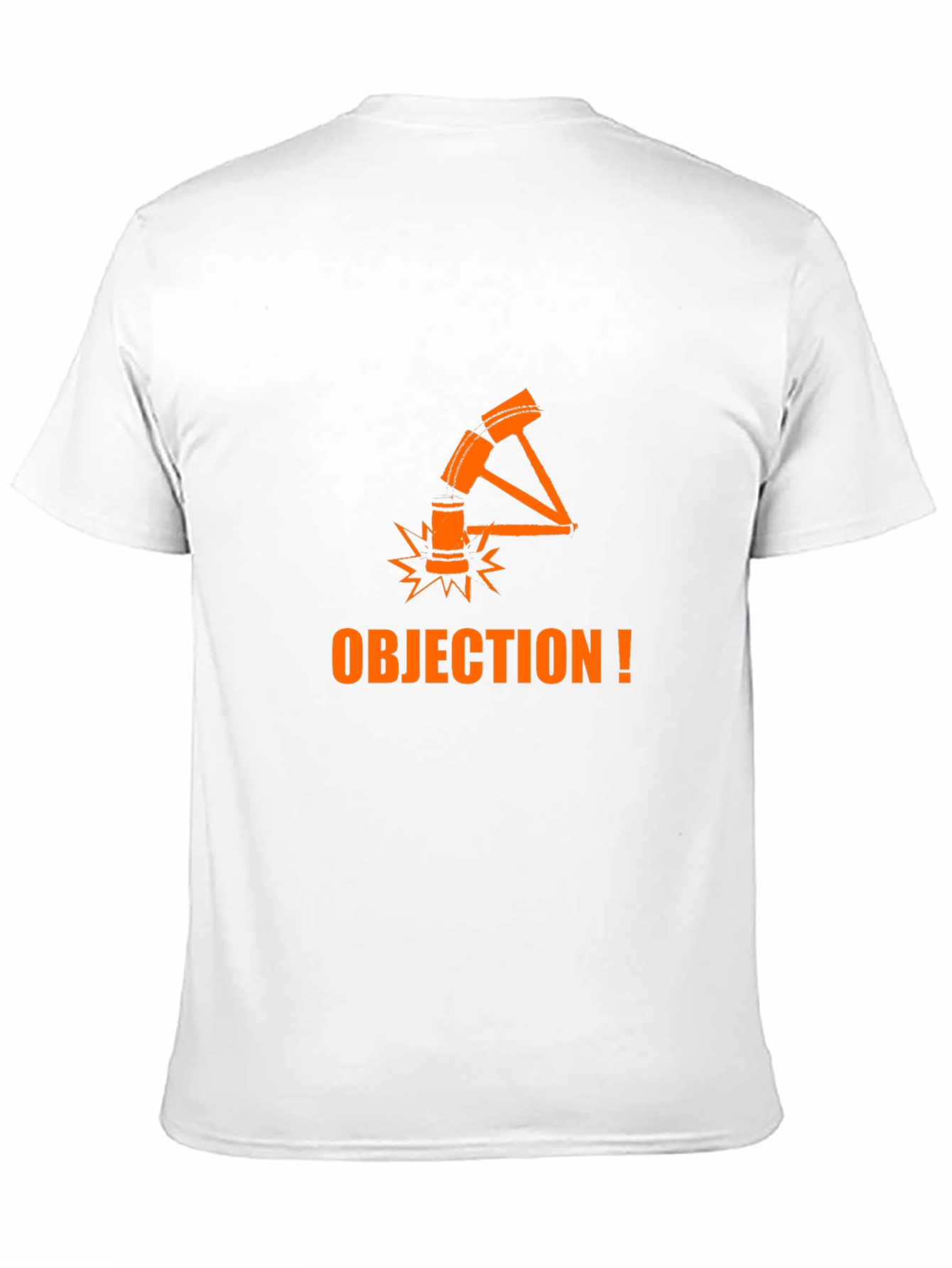 Objection! Black Cotton Graphic Tee - 11