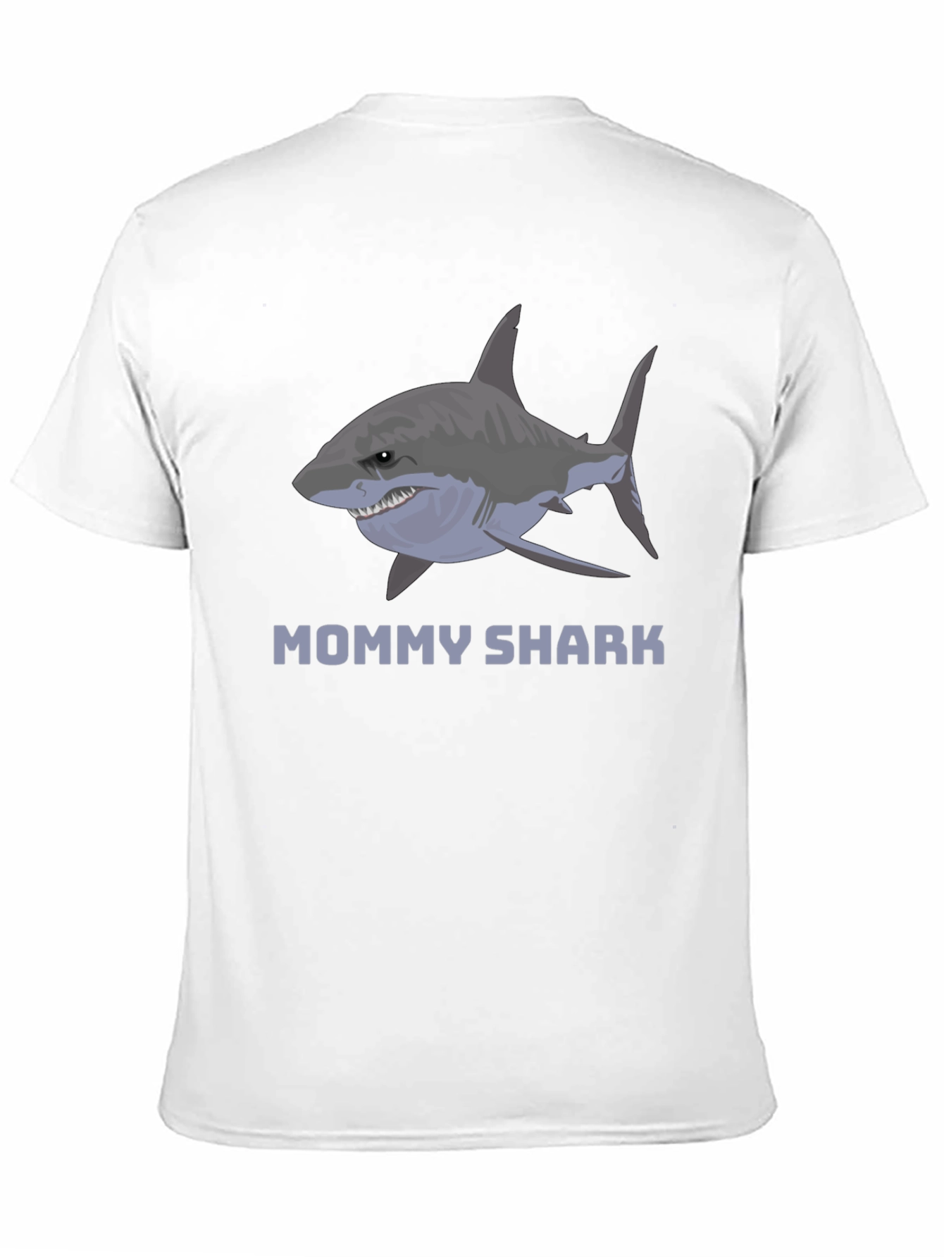Black Mommy Shark Graphic Tee -  Stylish Cotton Blend view 11