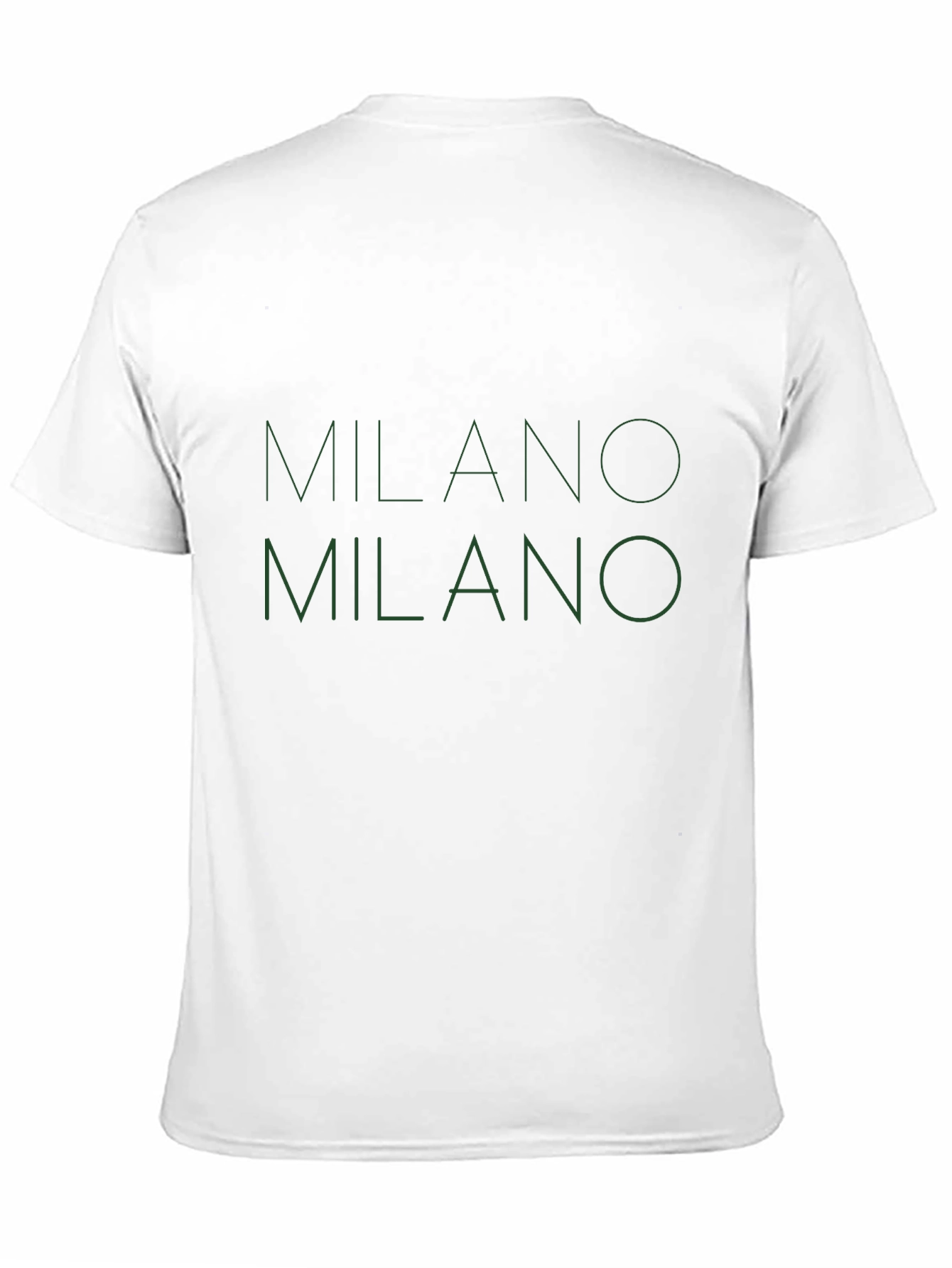 Black Milano Graphic Tee - Stylish Black Cotton T-Shirt view 11