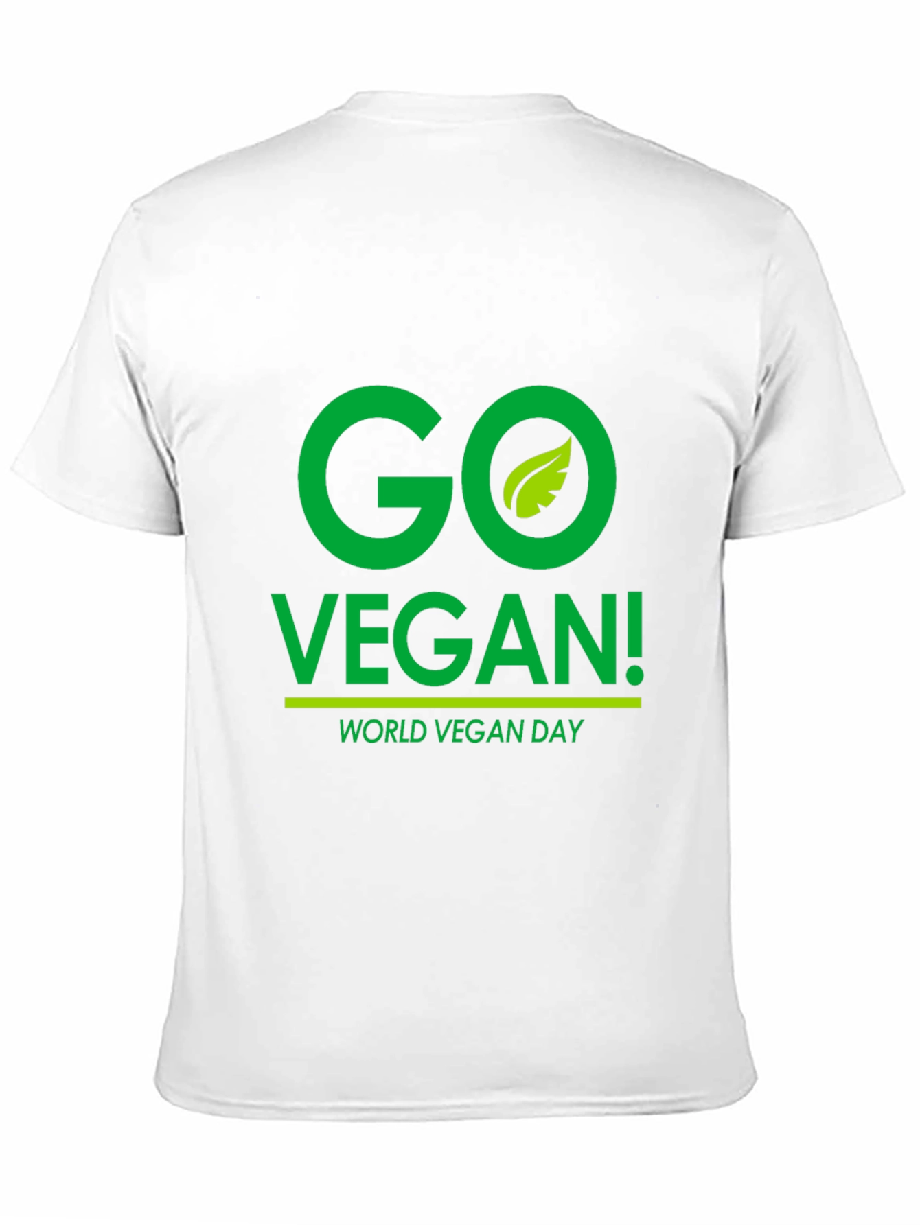 Go Vegan T-Shirt - World Vegan Day Tee - 11