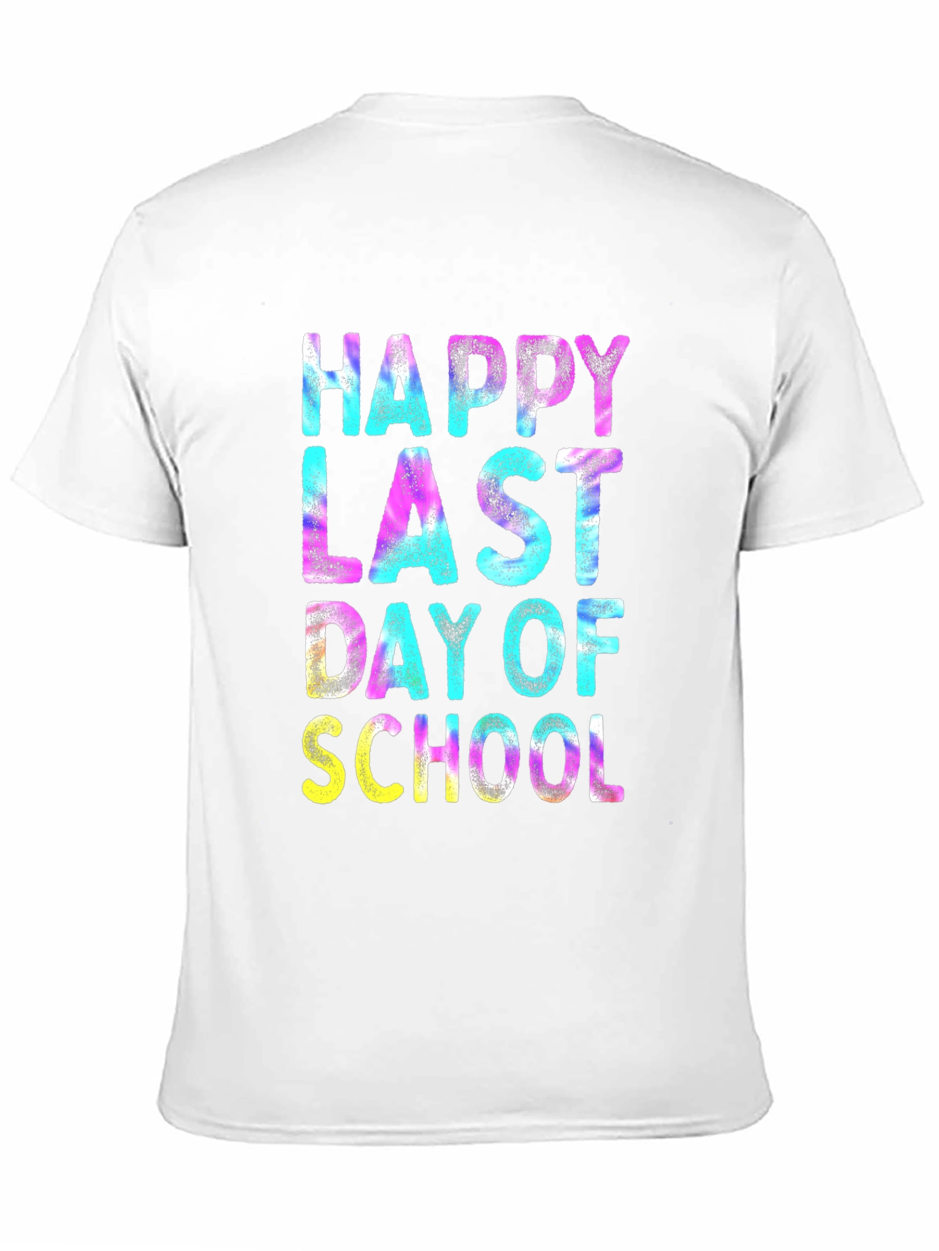 Black Happy Last Day of School Graphic T-Shirt view 11