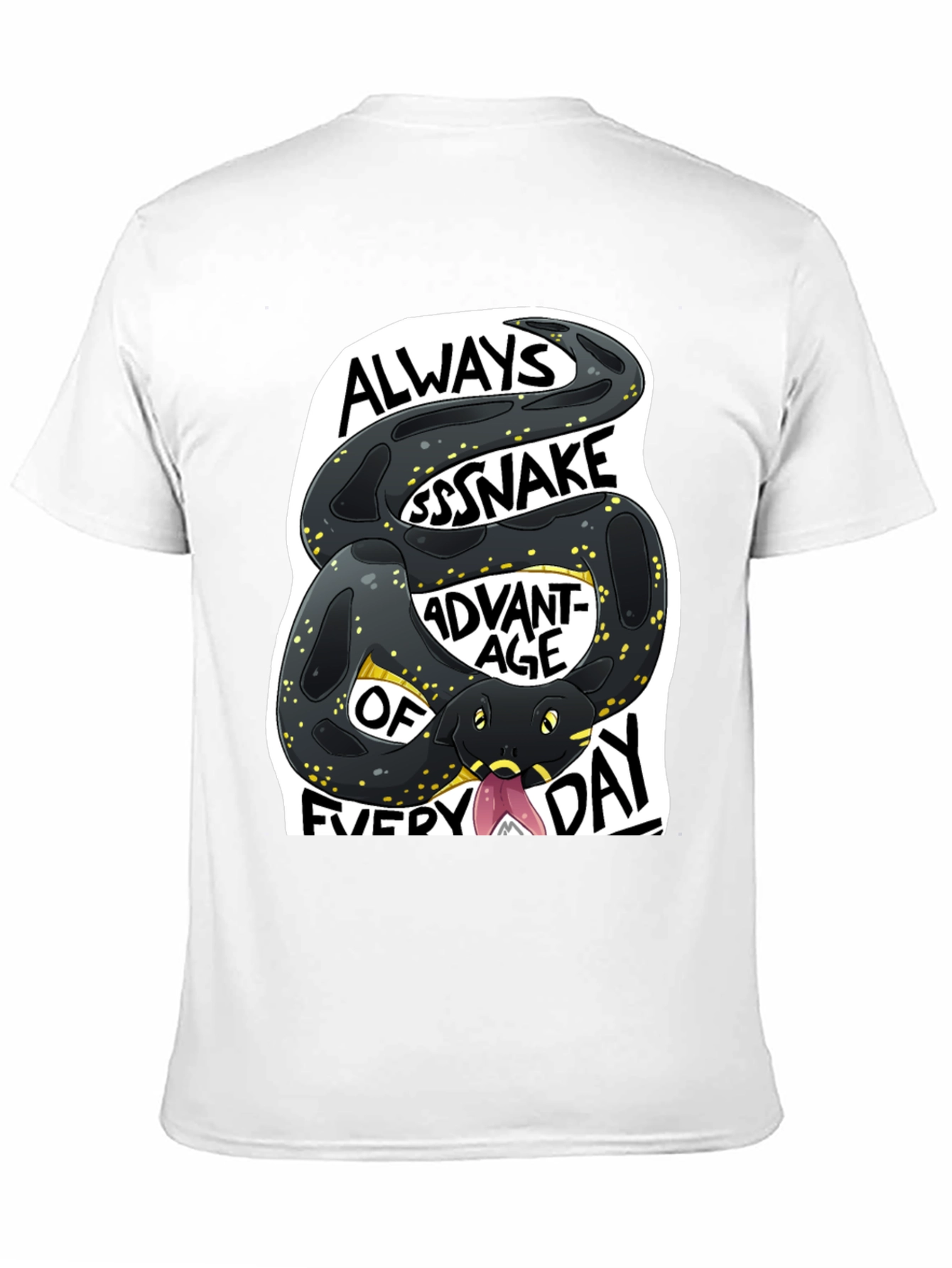 Black Always Ssssnake Advantage T-Shirt view 11