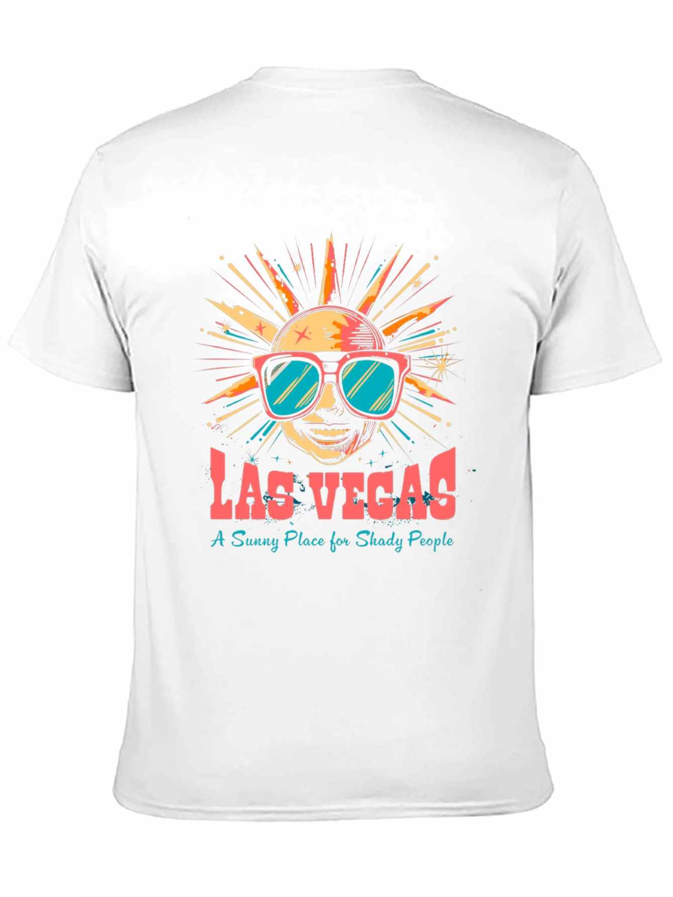 Black Las Vegas Graphic Tee - Sunny, Shady Style view 11