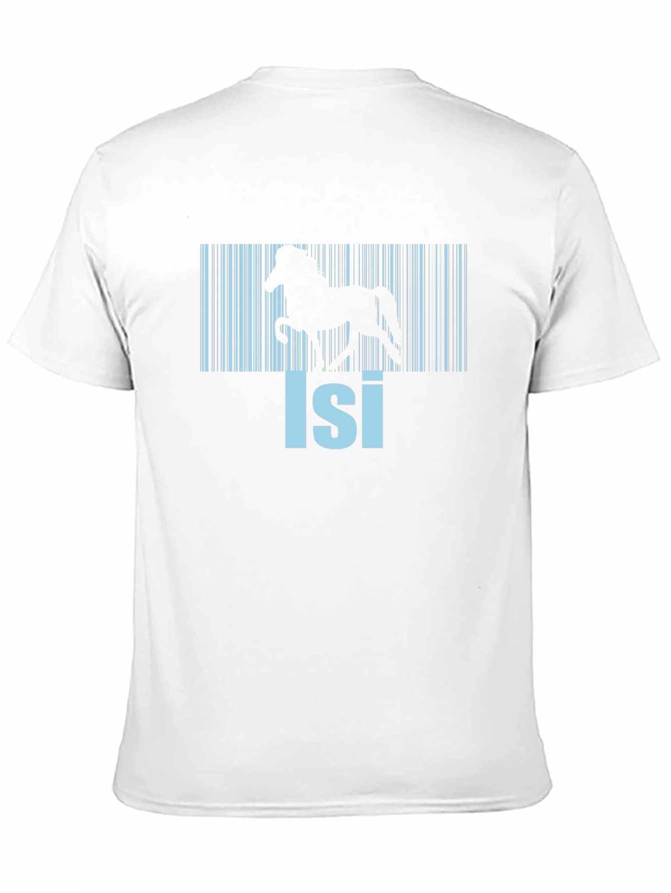 Horse Barcode T-Shirt - Isi - 11