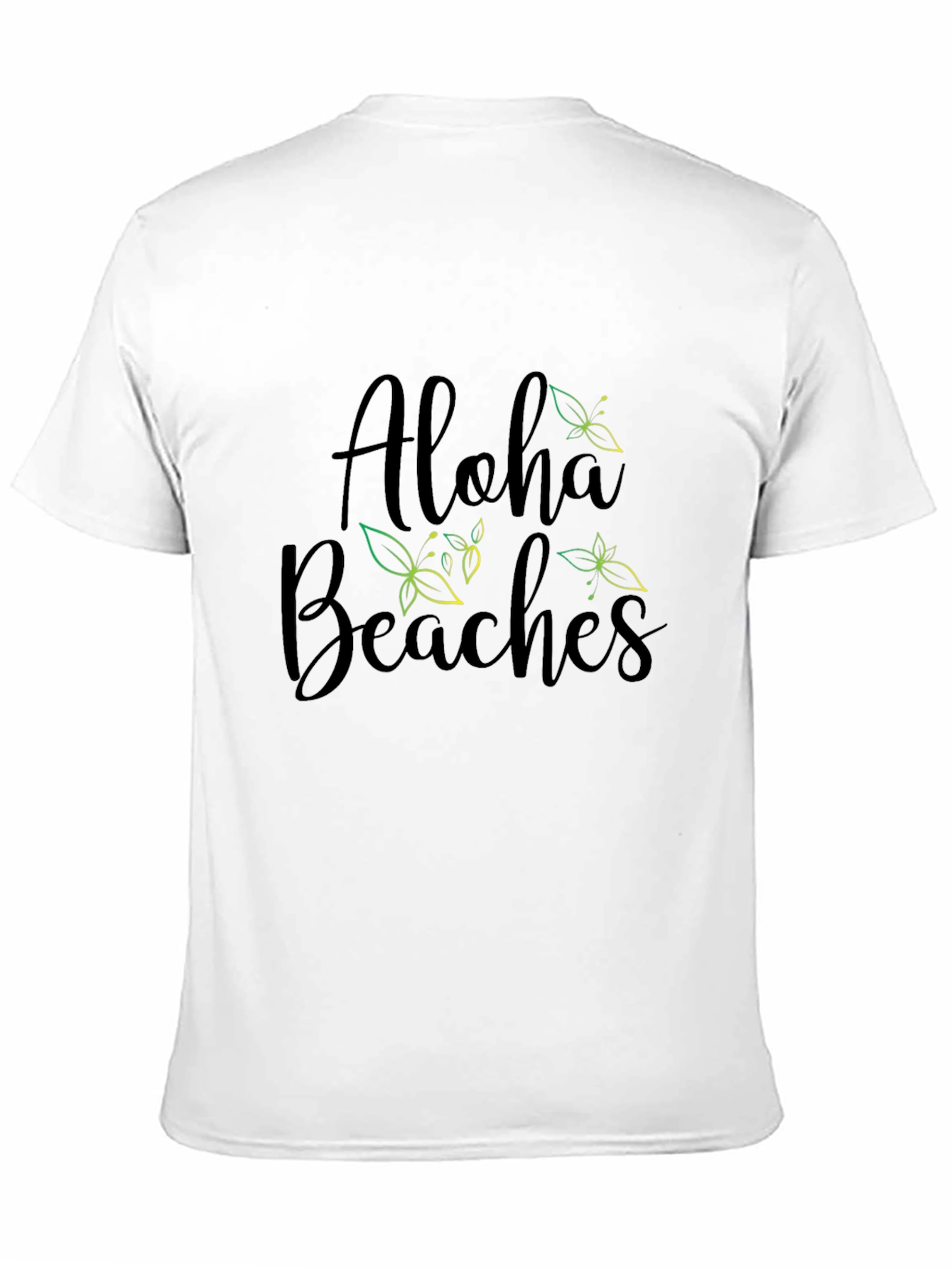 Aloha Beaches Black Graphic Tee - 11