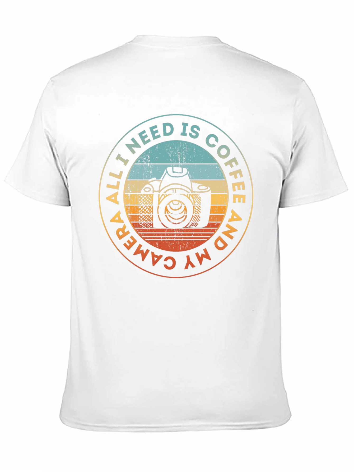 Black Coffee & Camera T-Shirt - Photographer Gift view 11