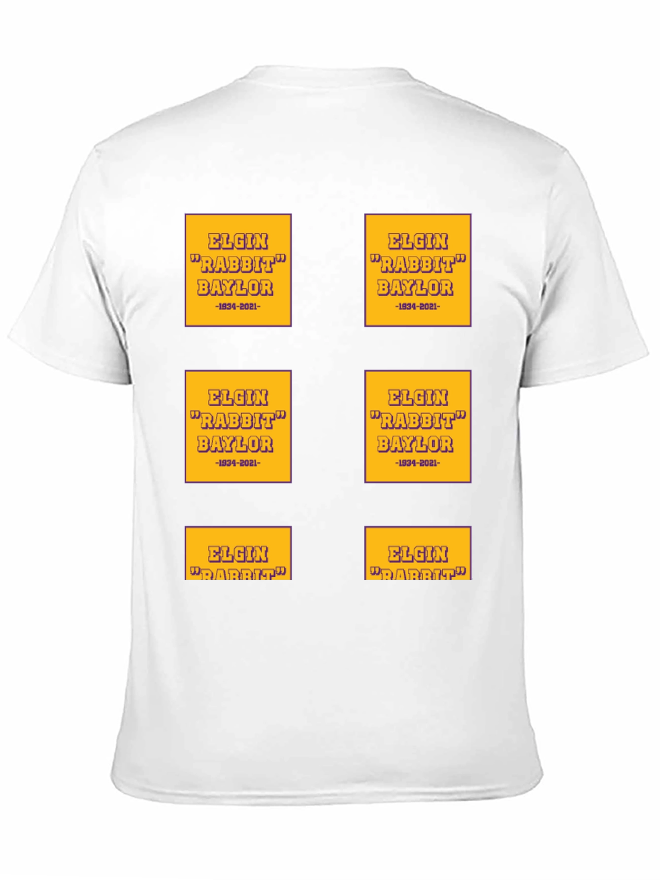 Elgin Baylor Tribute T-Shirt - 11