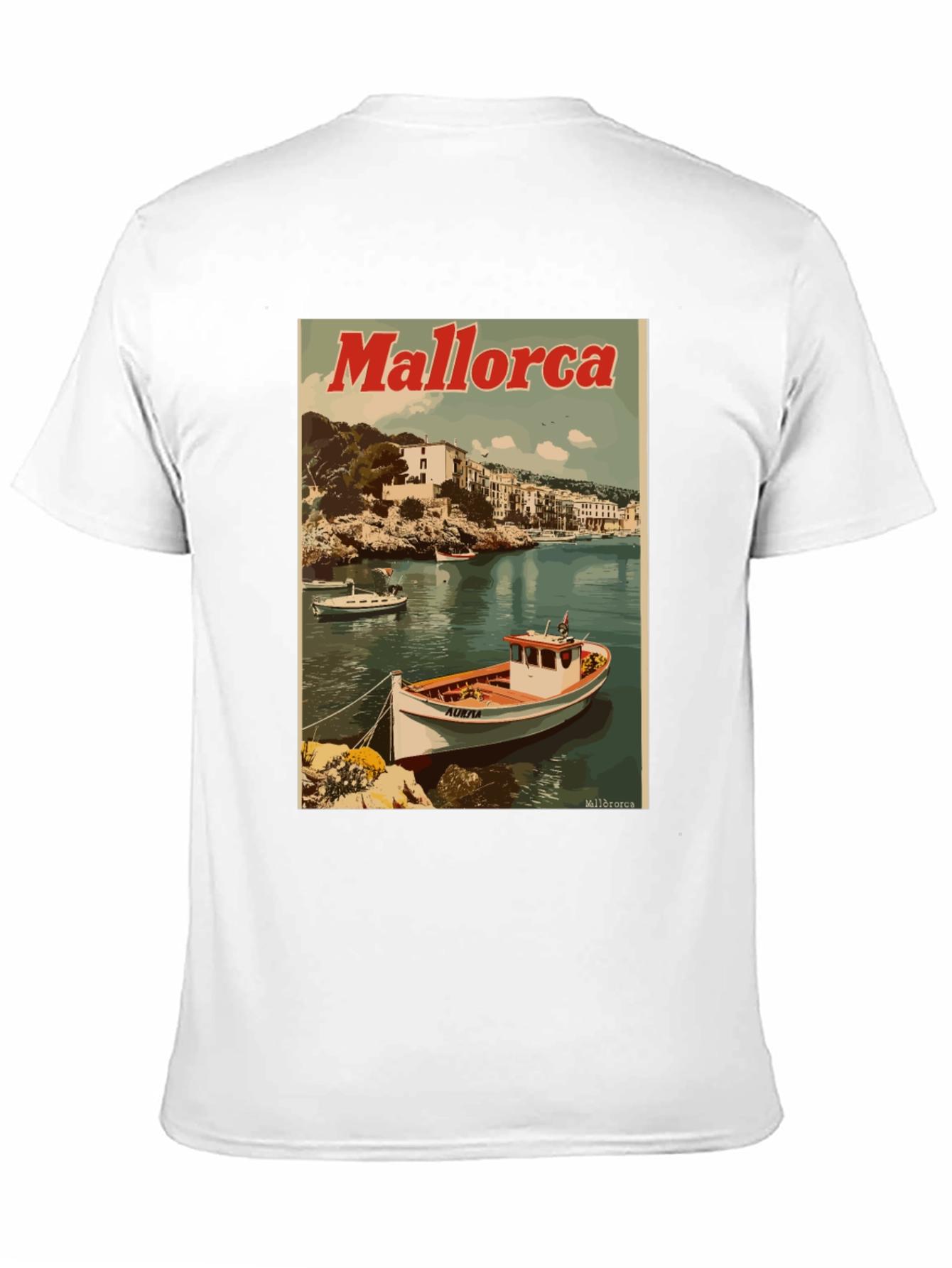 Mallorca Boat Graphic Tee - Island Getaway - 11