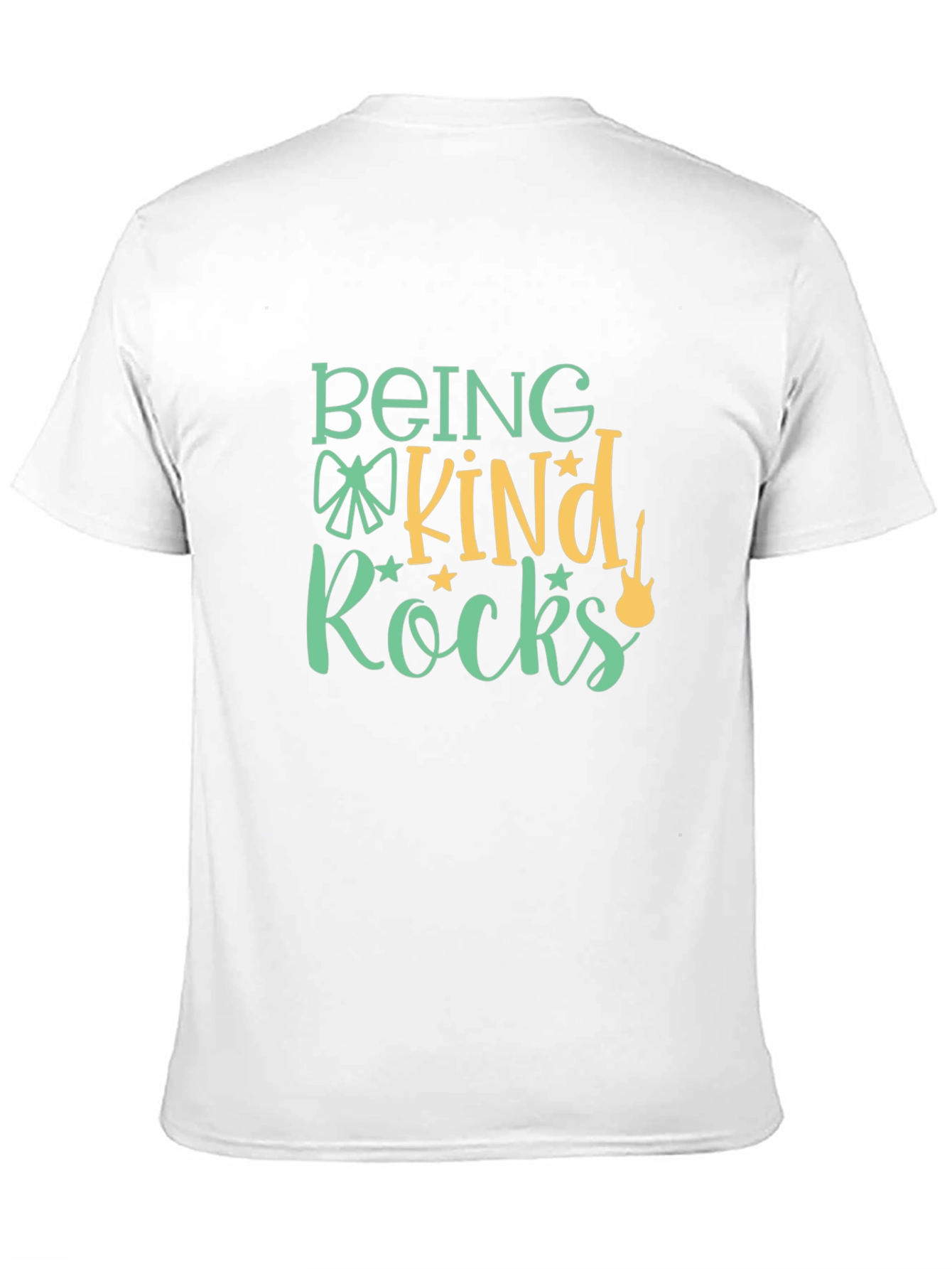 Black Being Kind Rocks Graphic Tee - Positive Vibes T-Shirt view 11