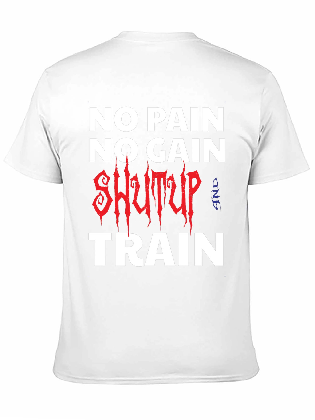 Black No Pain No Gain T-Shirt Workout Motivation view 11