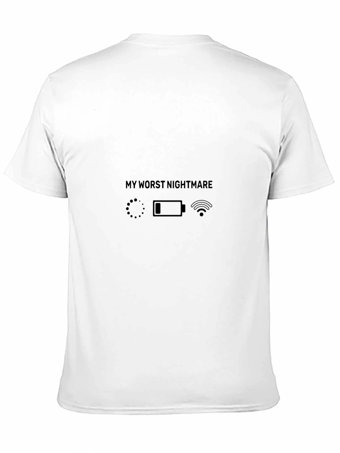 Black My Worst Nightmare T-Shirt - Tech Humor Tee view 11
