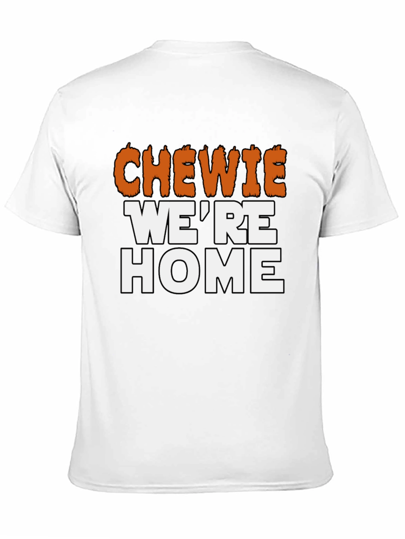 Black Chewie We're Home Graphic Tee - Star Wars T-Shirt view 11