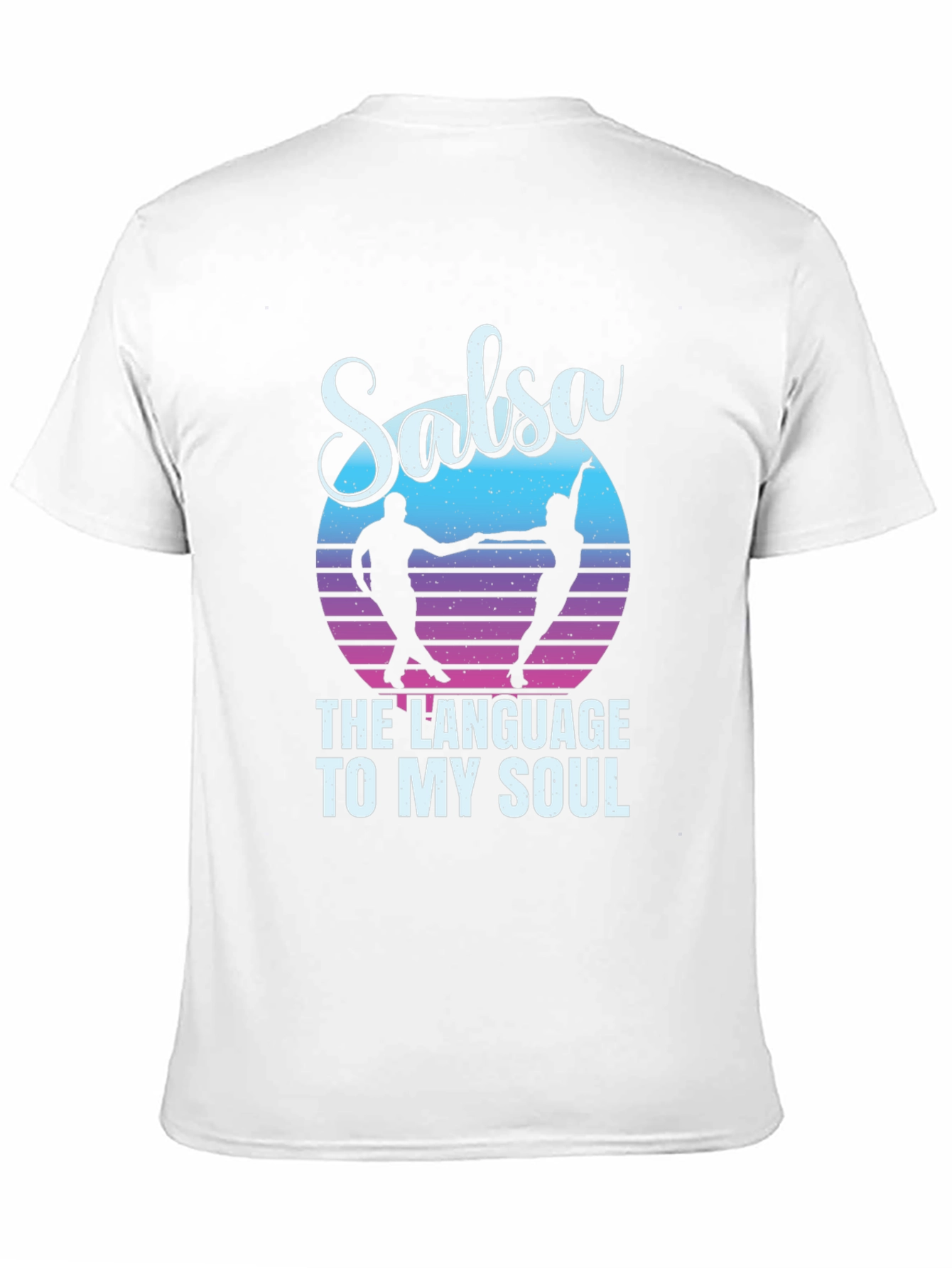 Black Salsa Dance T-Shirt - The Language To My Soul view 11