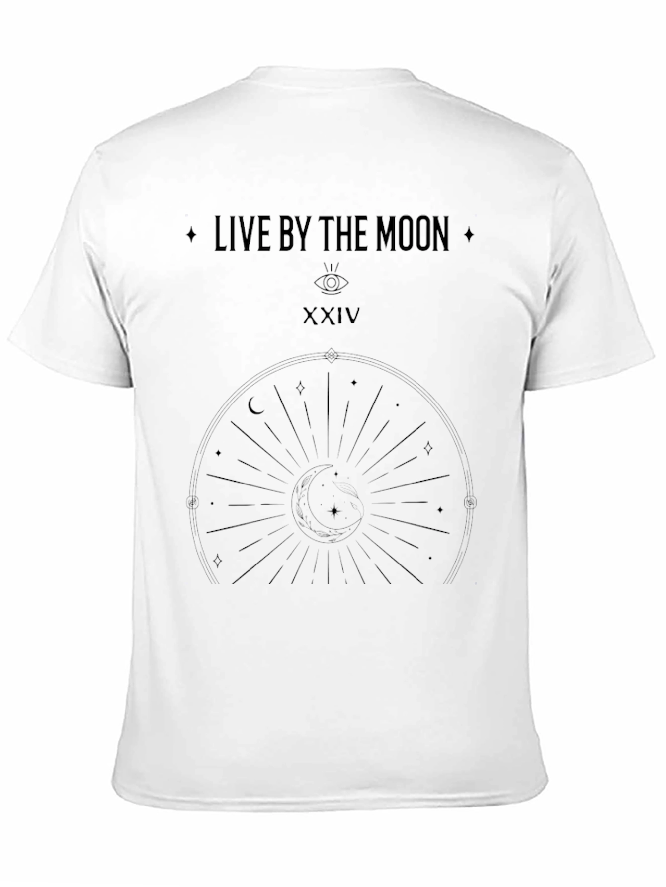 Black Live By the Moon Graphic Tee view 11