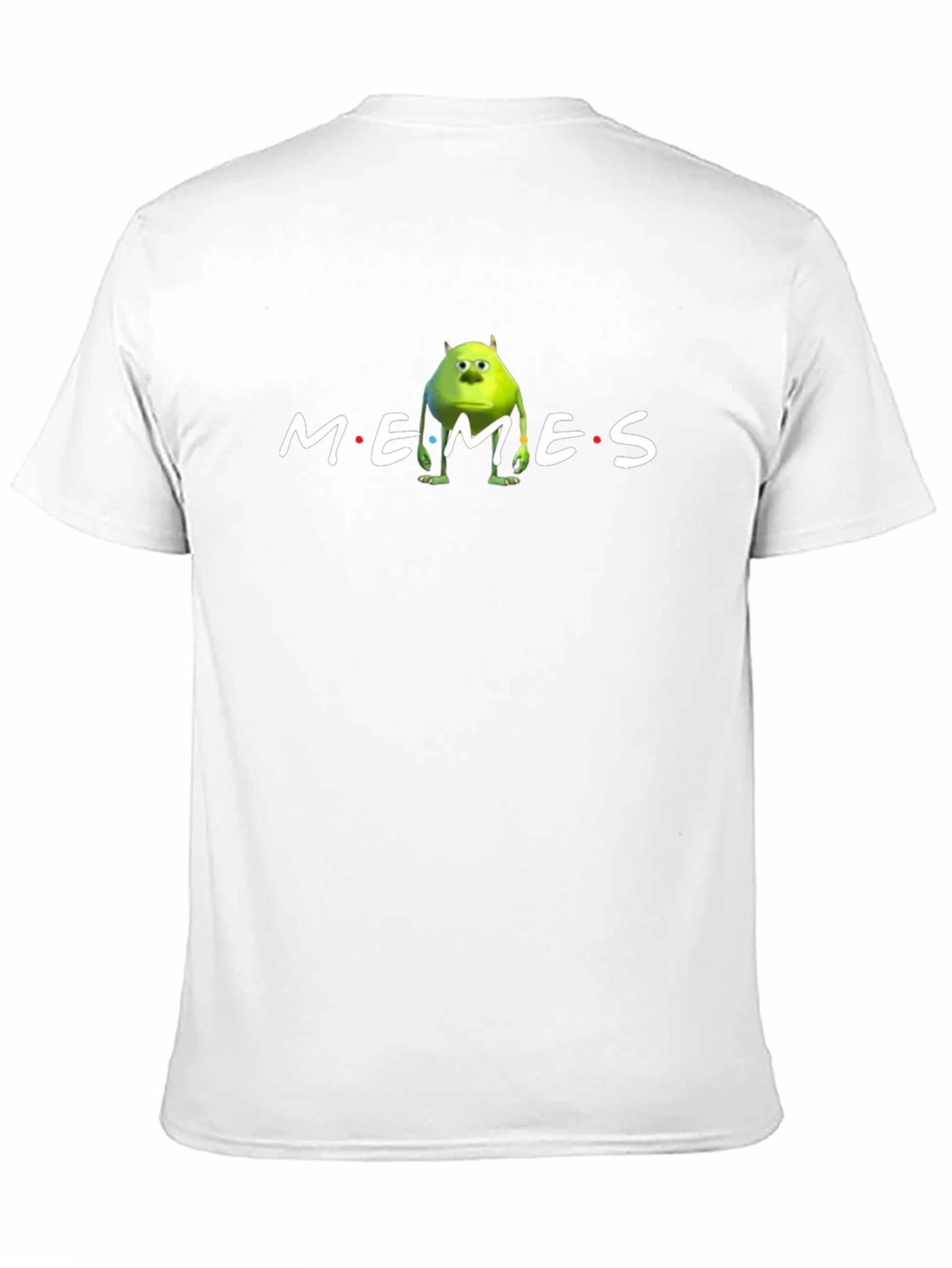 Black Memes Mike Wazowski Inspired T-Shirt view 11