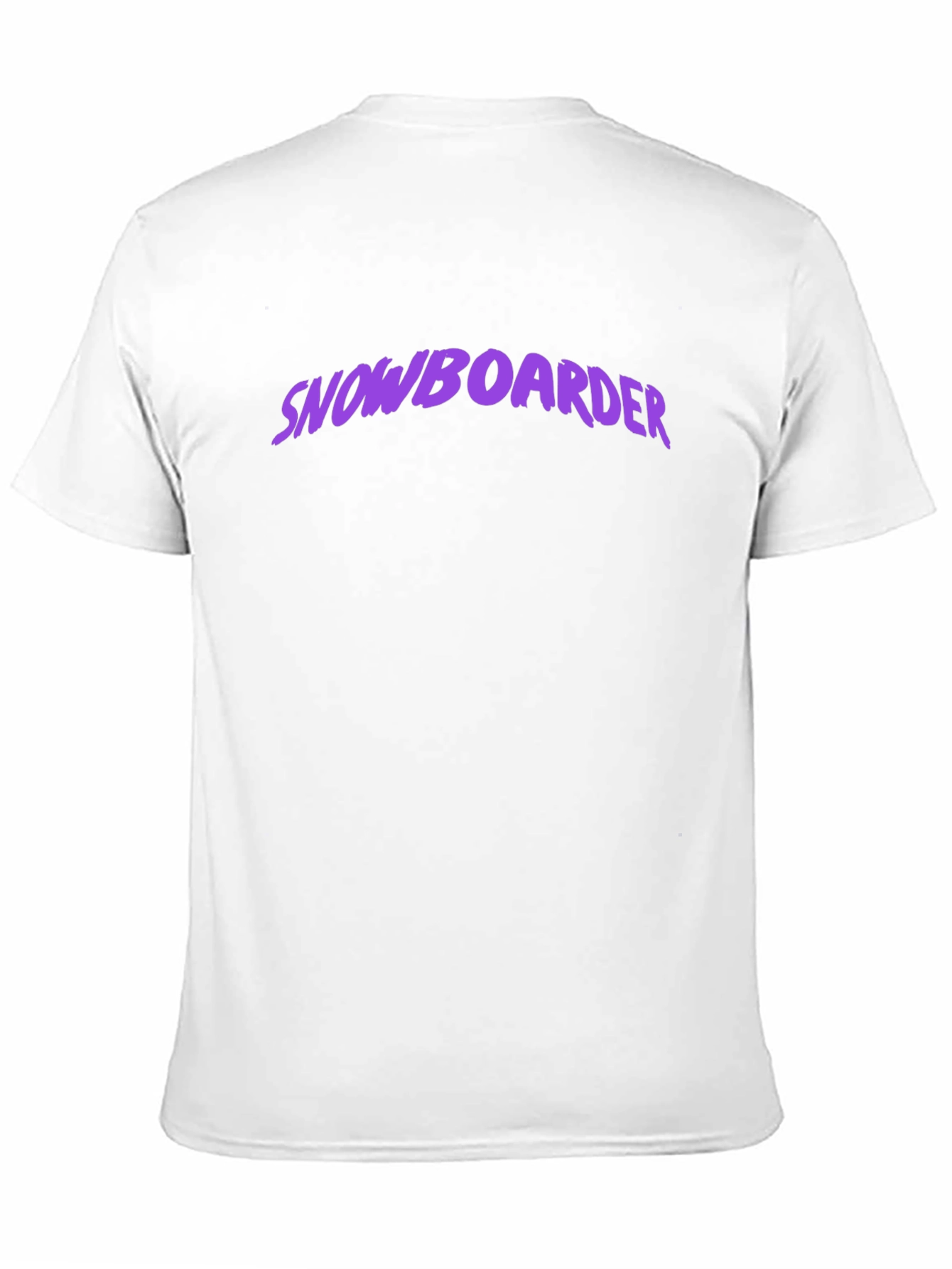 Black Snowboarder Graphic Tee - Casual Black T-Shirt view 11