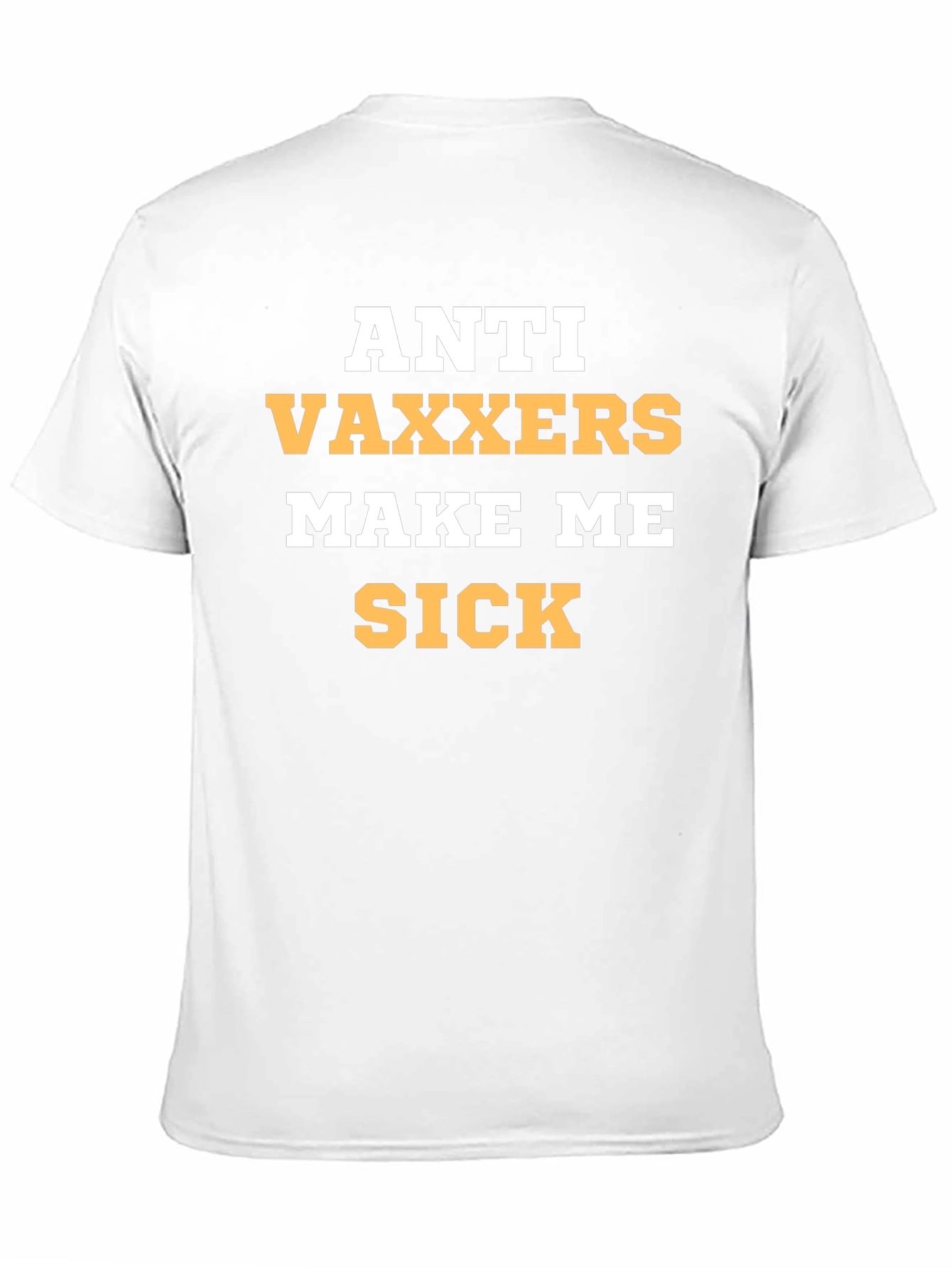 Black Anti Vaxxers Make Me Sick Graphic Tee view 11