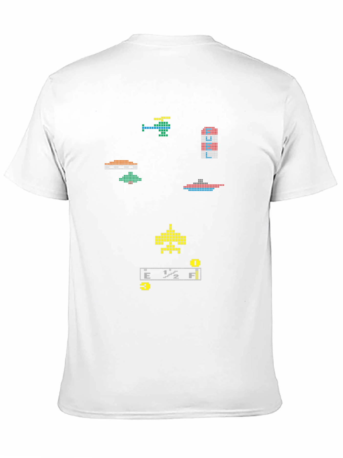 Black Retro Arcade T-Shirt - Pixelated 80s Gaming Tee view 11