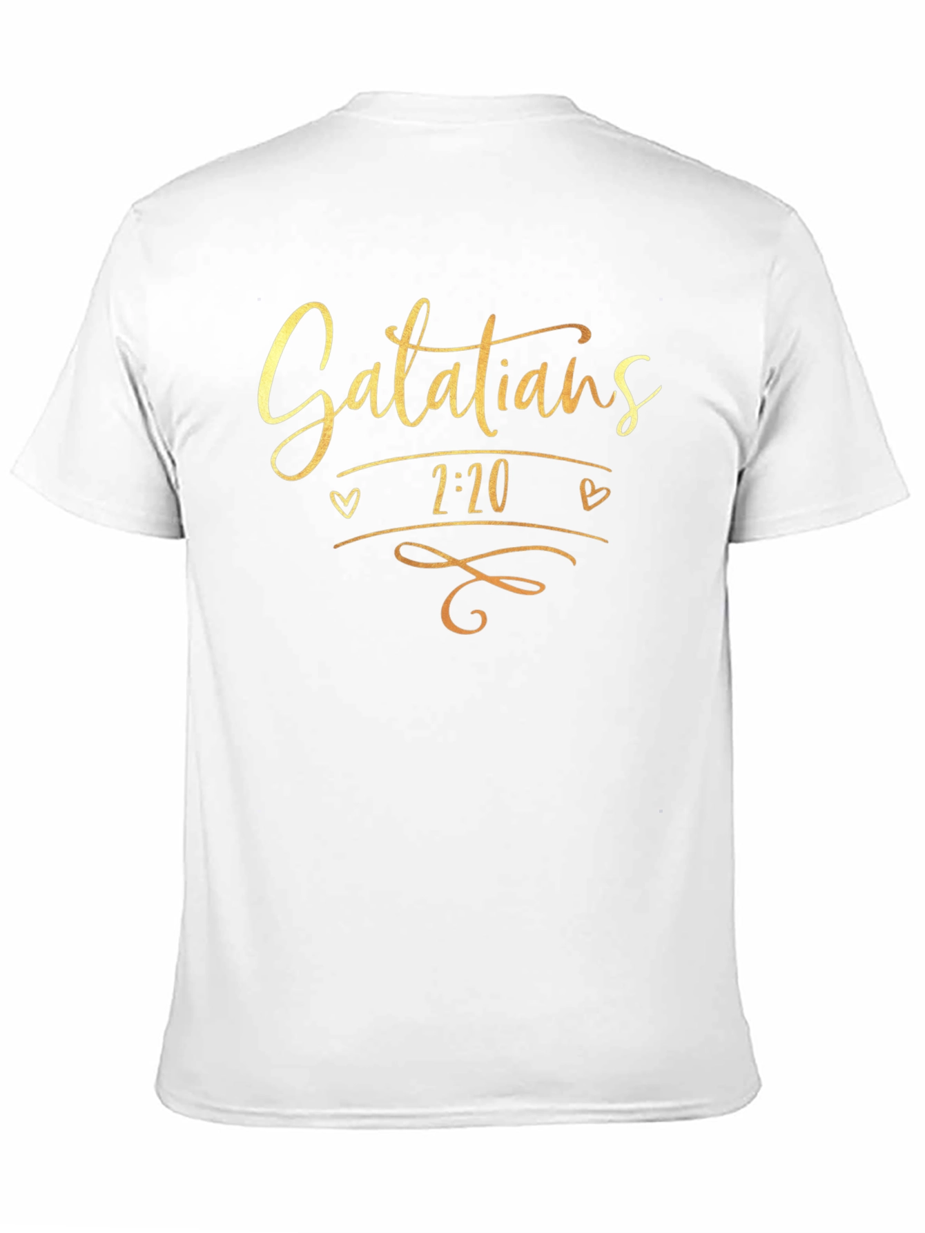Black Galatians 2:20 T-Shirt view 11
